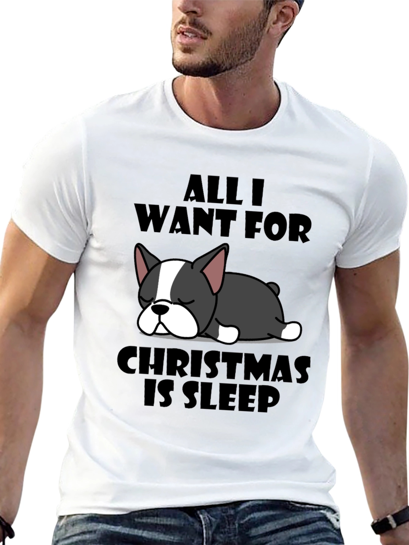 All I Want For Christmas Is Sleep T-Shirt