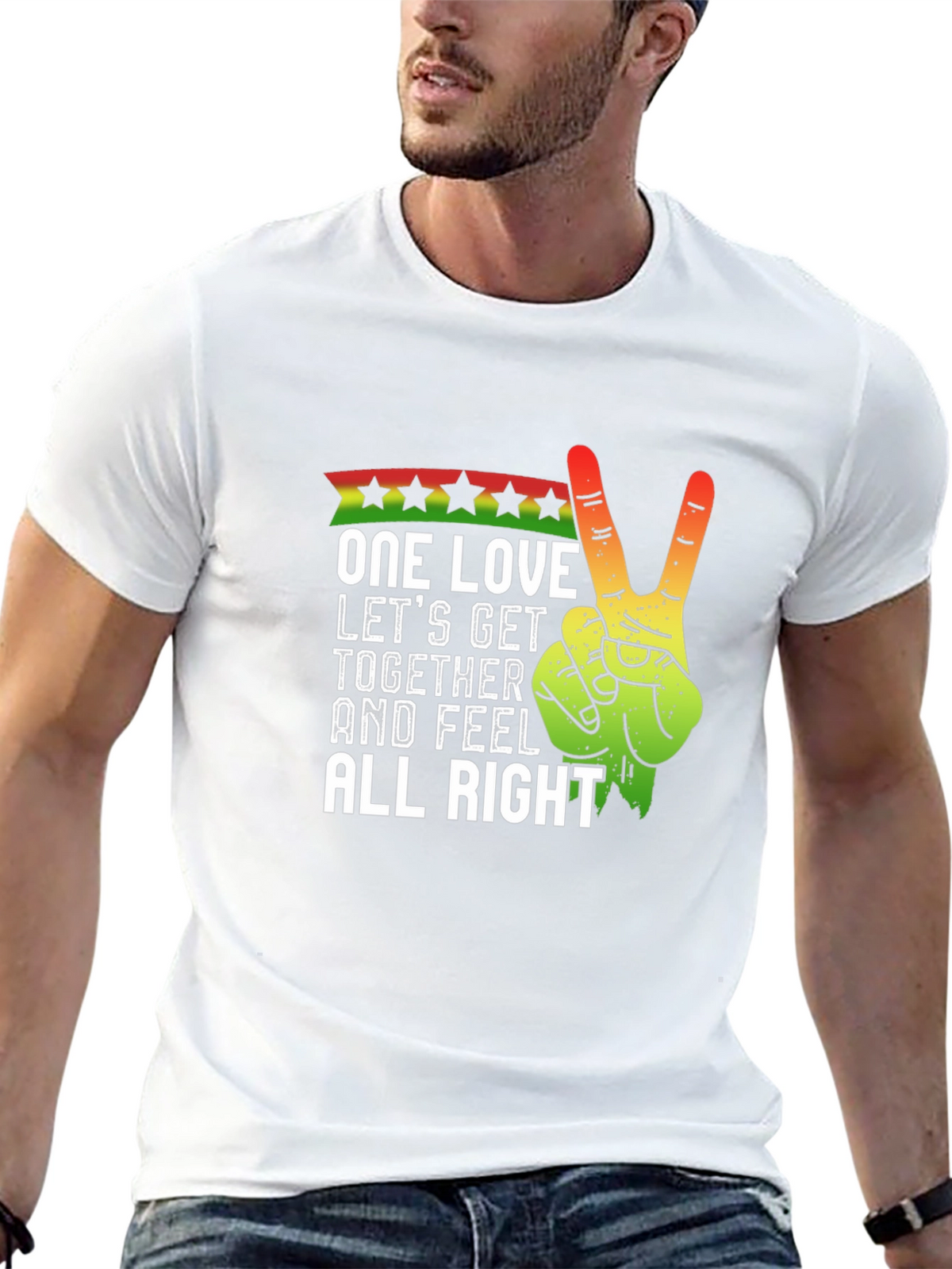 One Love Graphic Tee