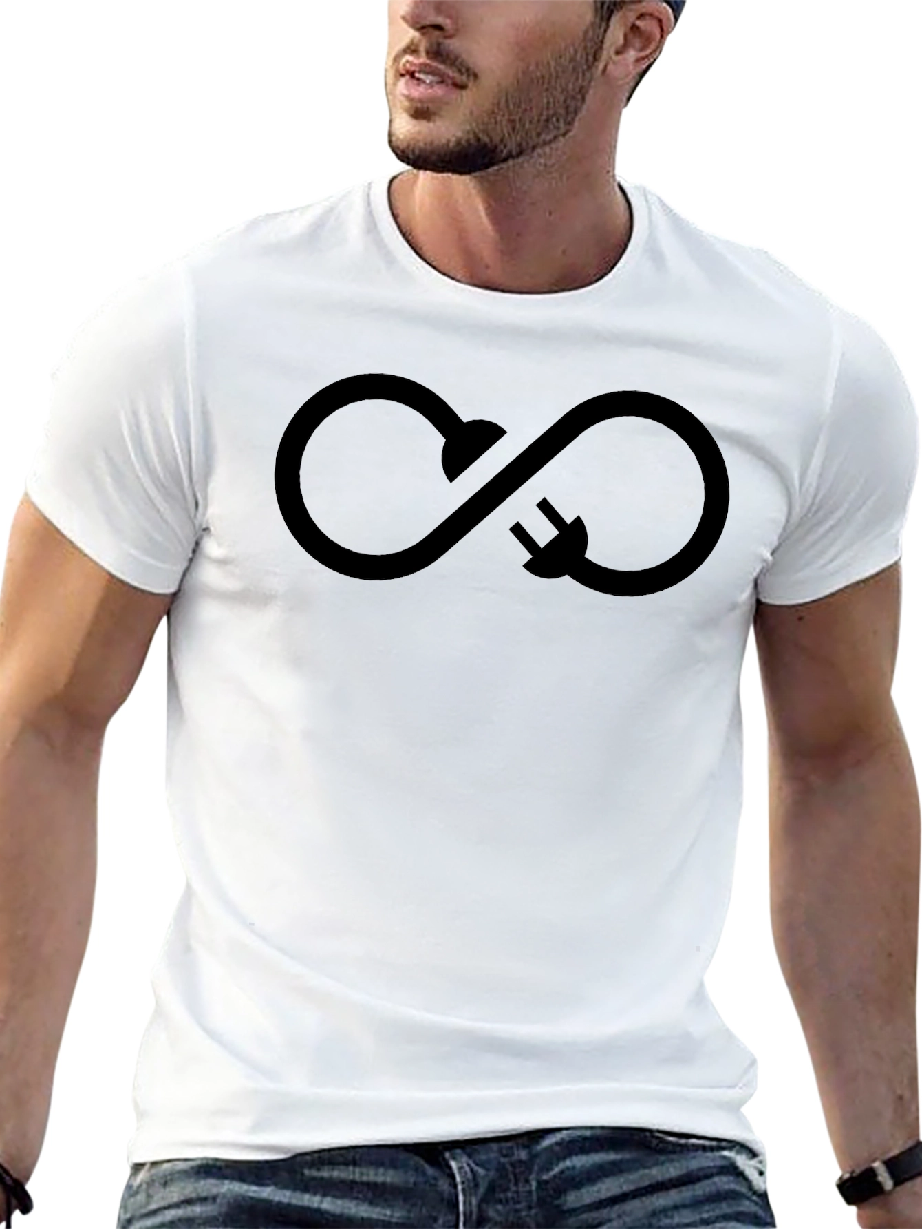Infinite Energy Black T-Shirt