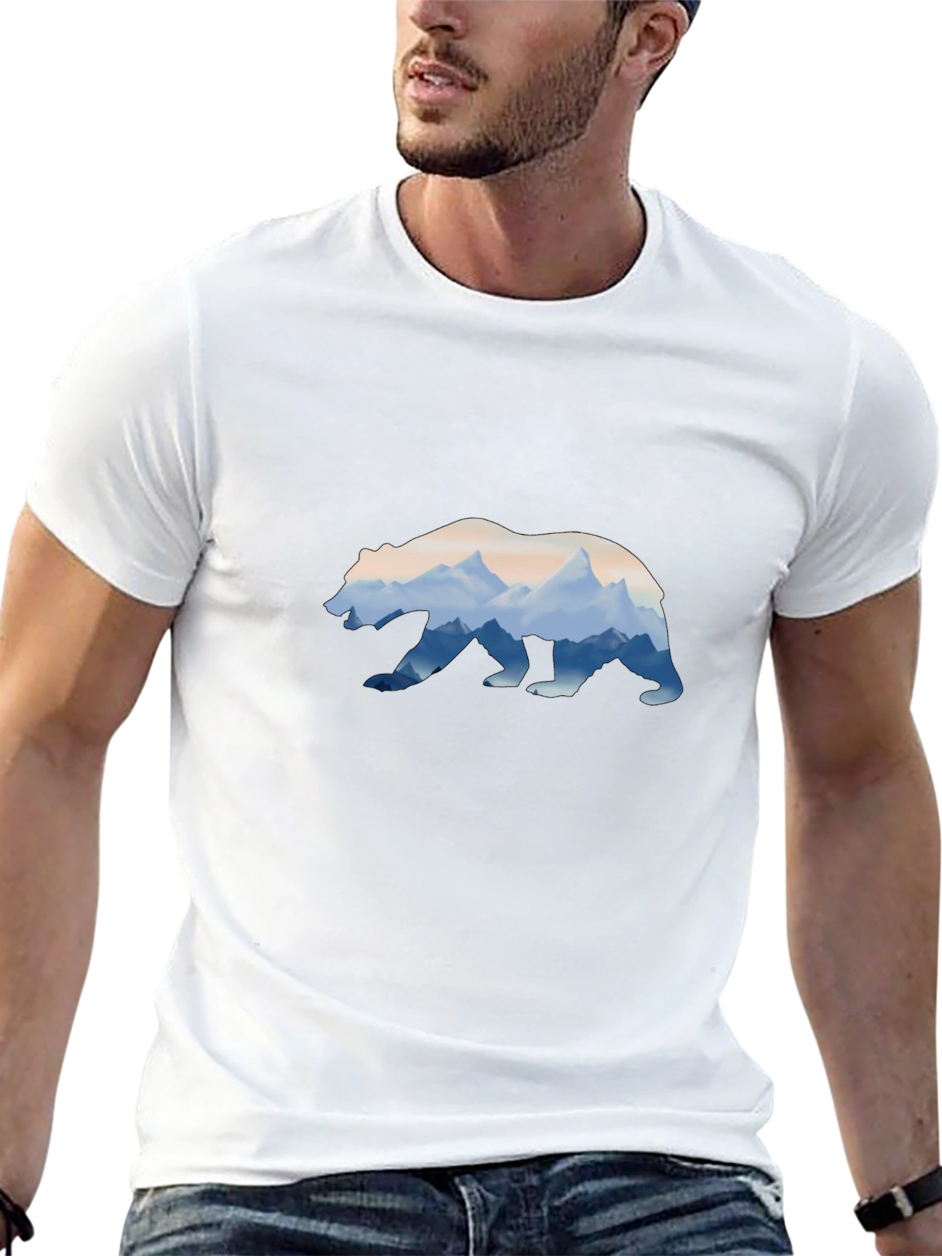 Bear Mountain Graphic Tee - Nature Lovers T-Shirt