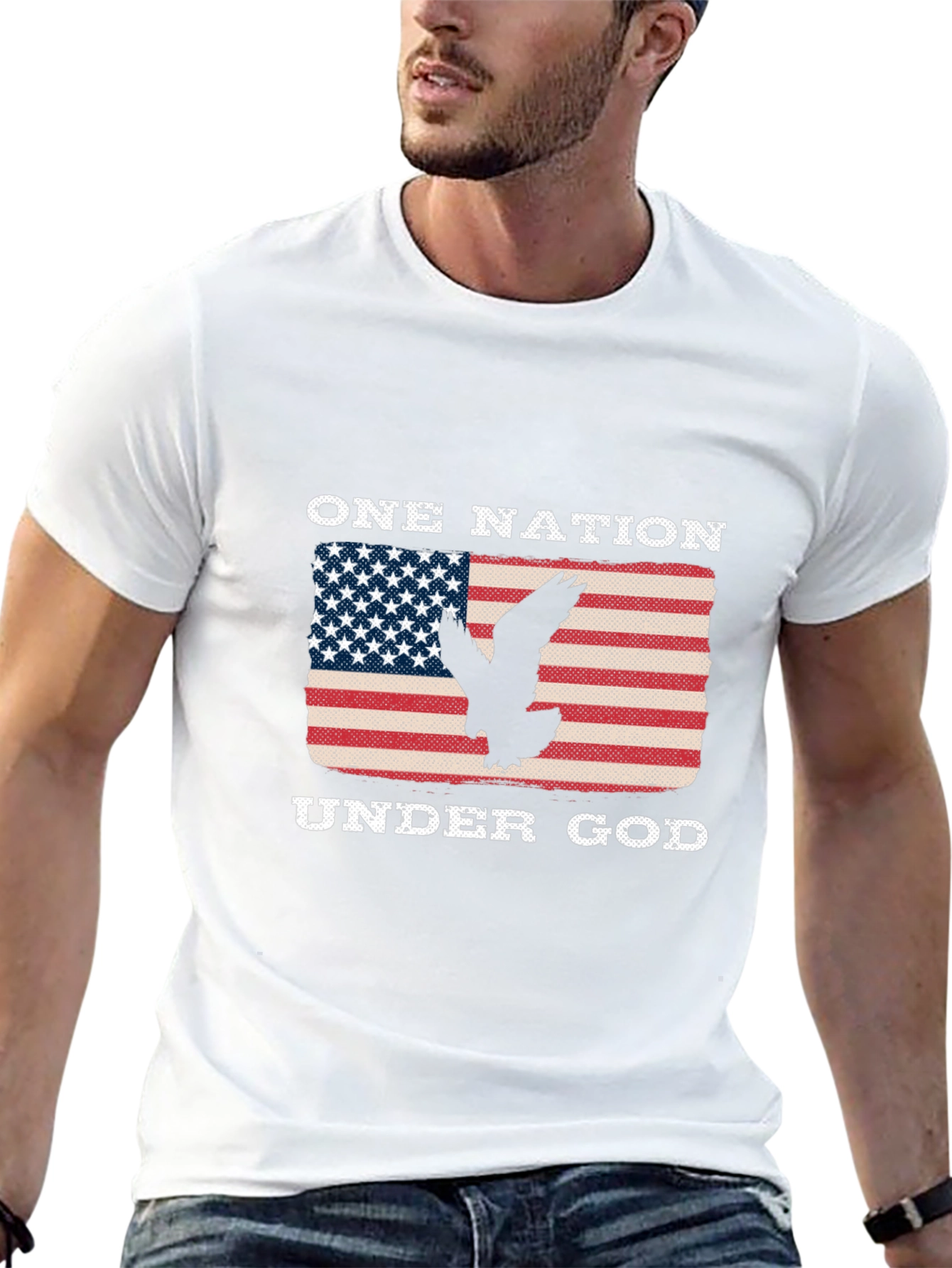 One Nation Under God Patriotic T-Shirt