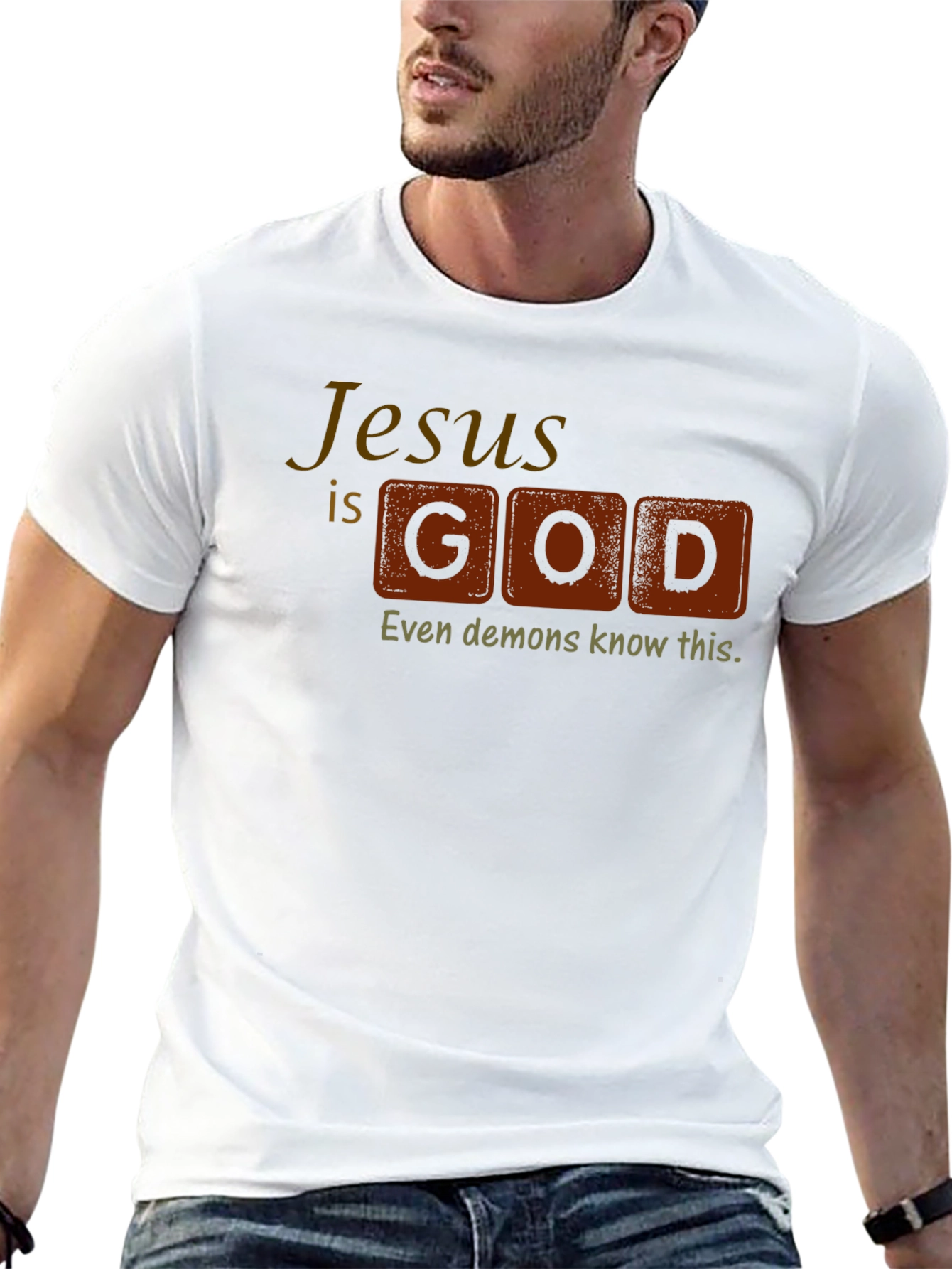 Jesus is God T-Shirt - Religious Statement Tee