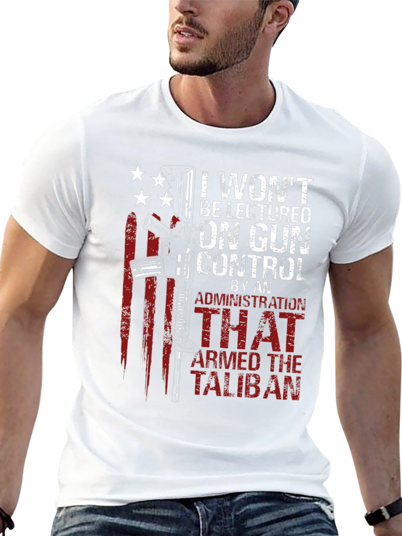 I Wont Be Lectured On Gun Control T-Shirt