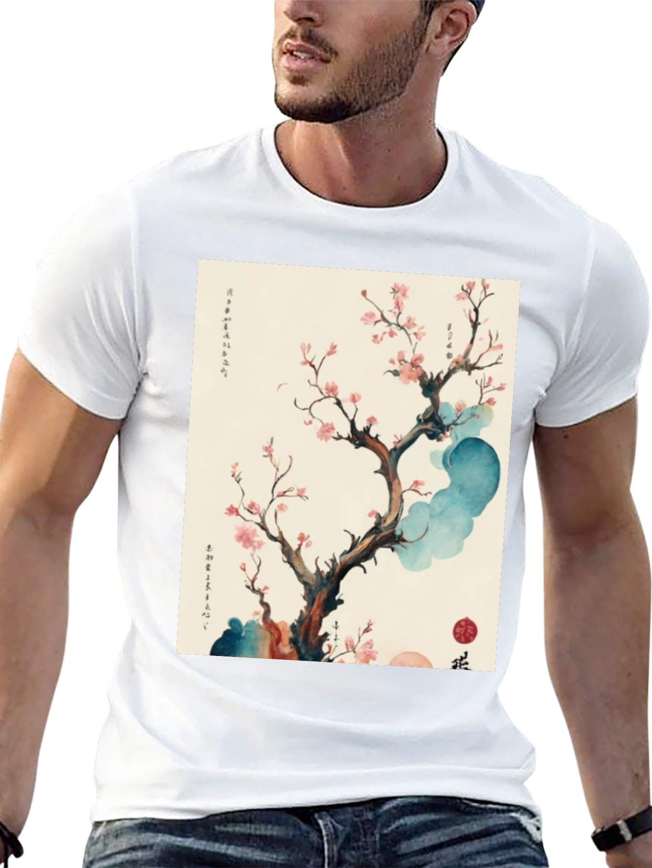 Cherry Blossom Art T-Shirt