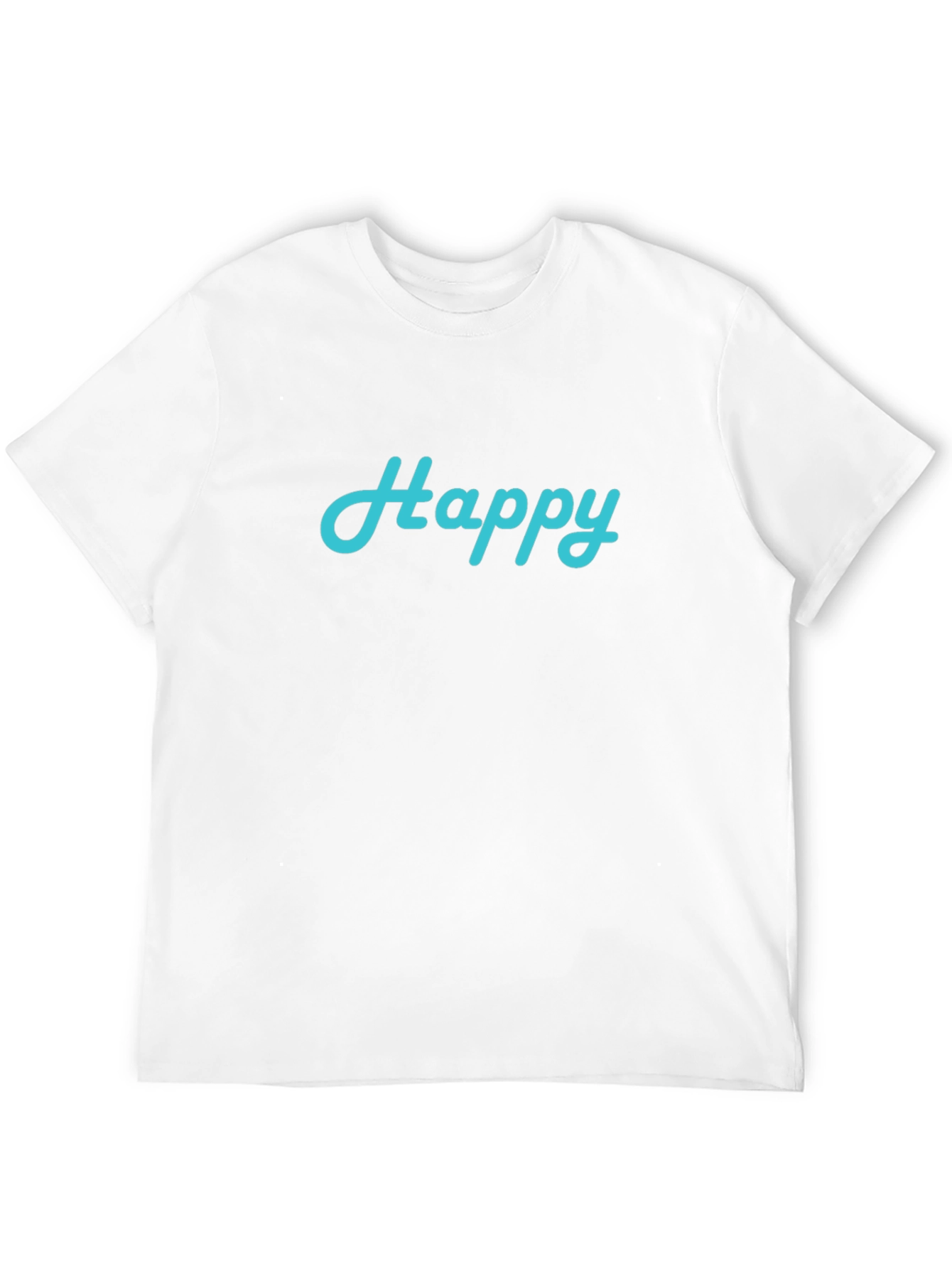 Happy Graphic Tee - Casual Comfort T-Shirt