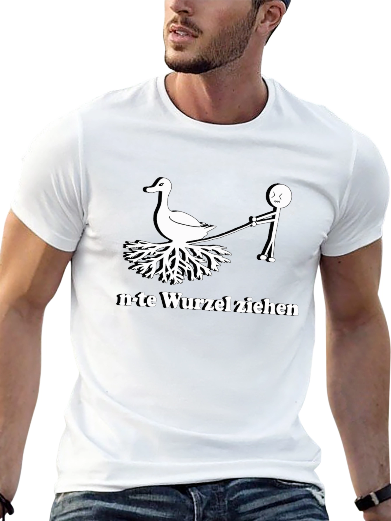 Funny Duck Root Math Pun T-Shirt