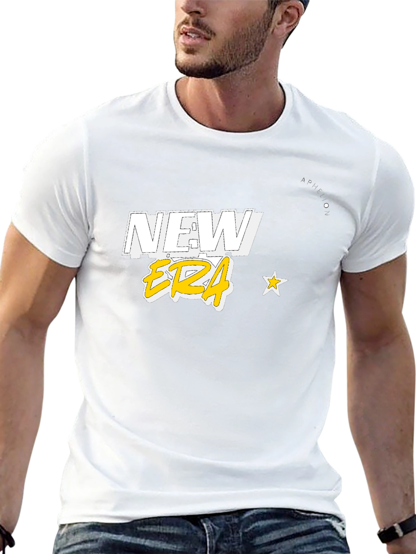 New Era Graphic Black T-Shirt