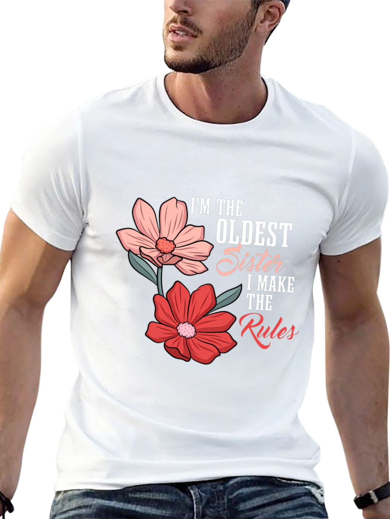 Oldest Sister Rules Graphic Tee