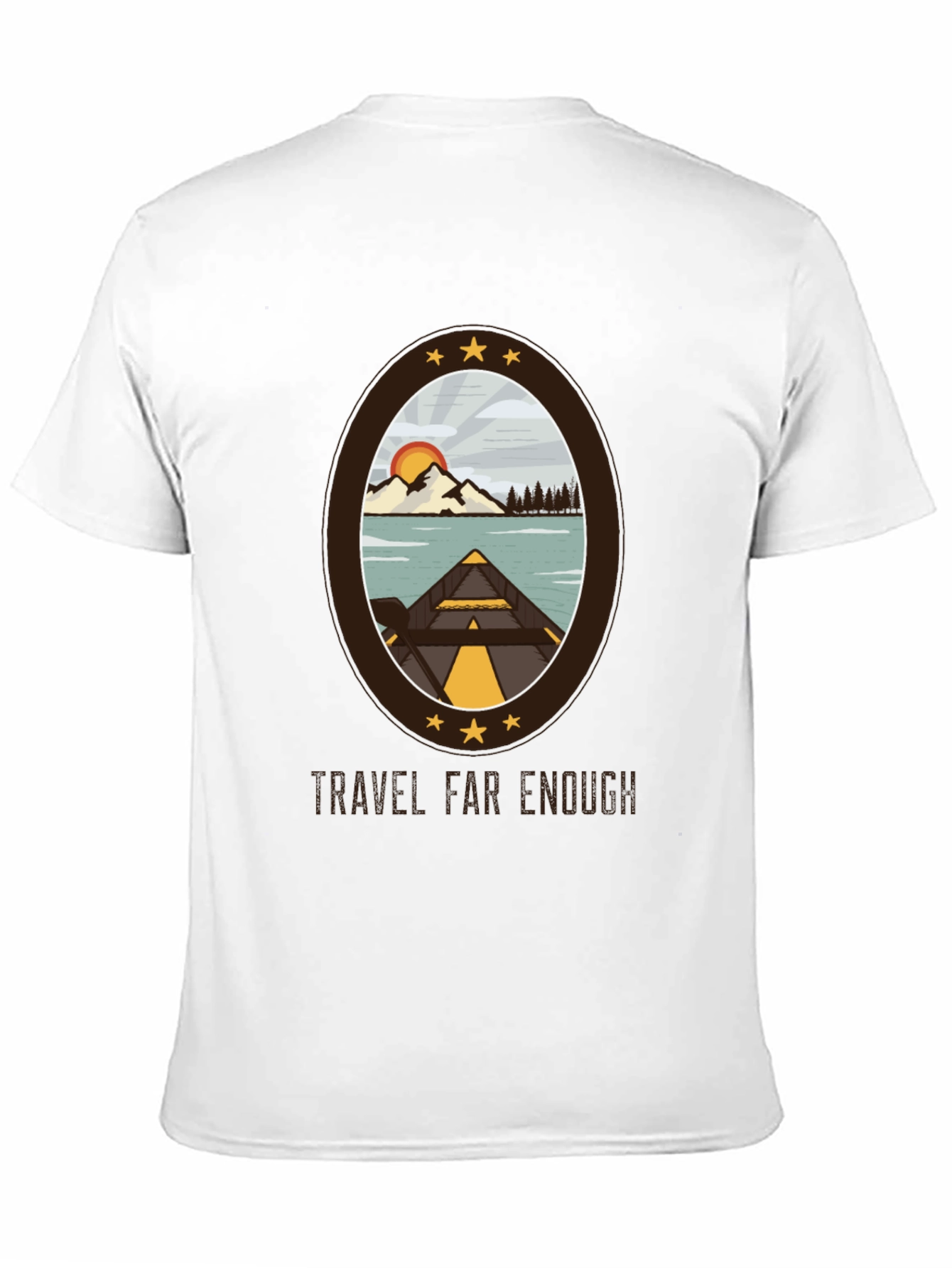 Adventure Awaits Graphic Tee - Travel Far Enough