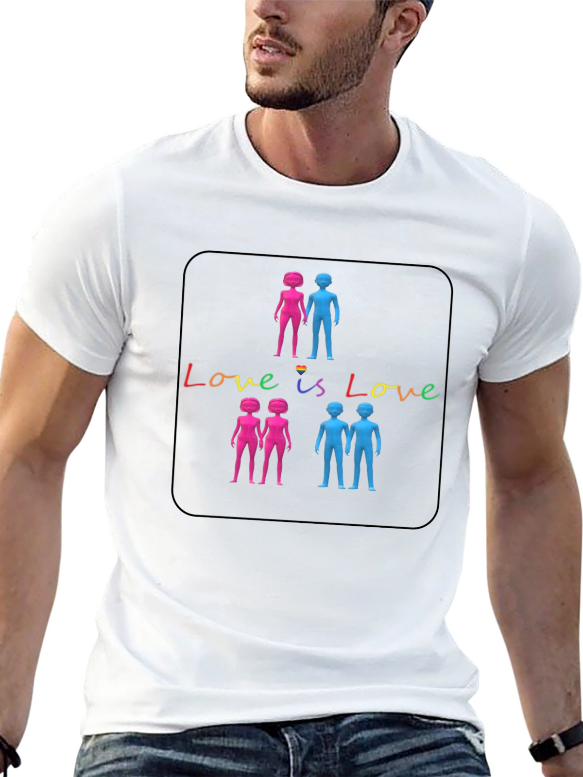 Love is Love LGBT Pride T-Shirt