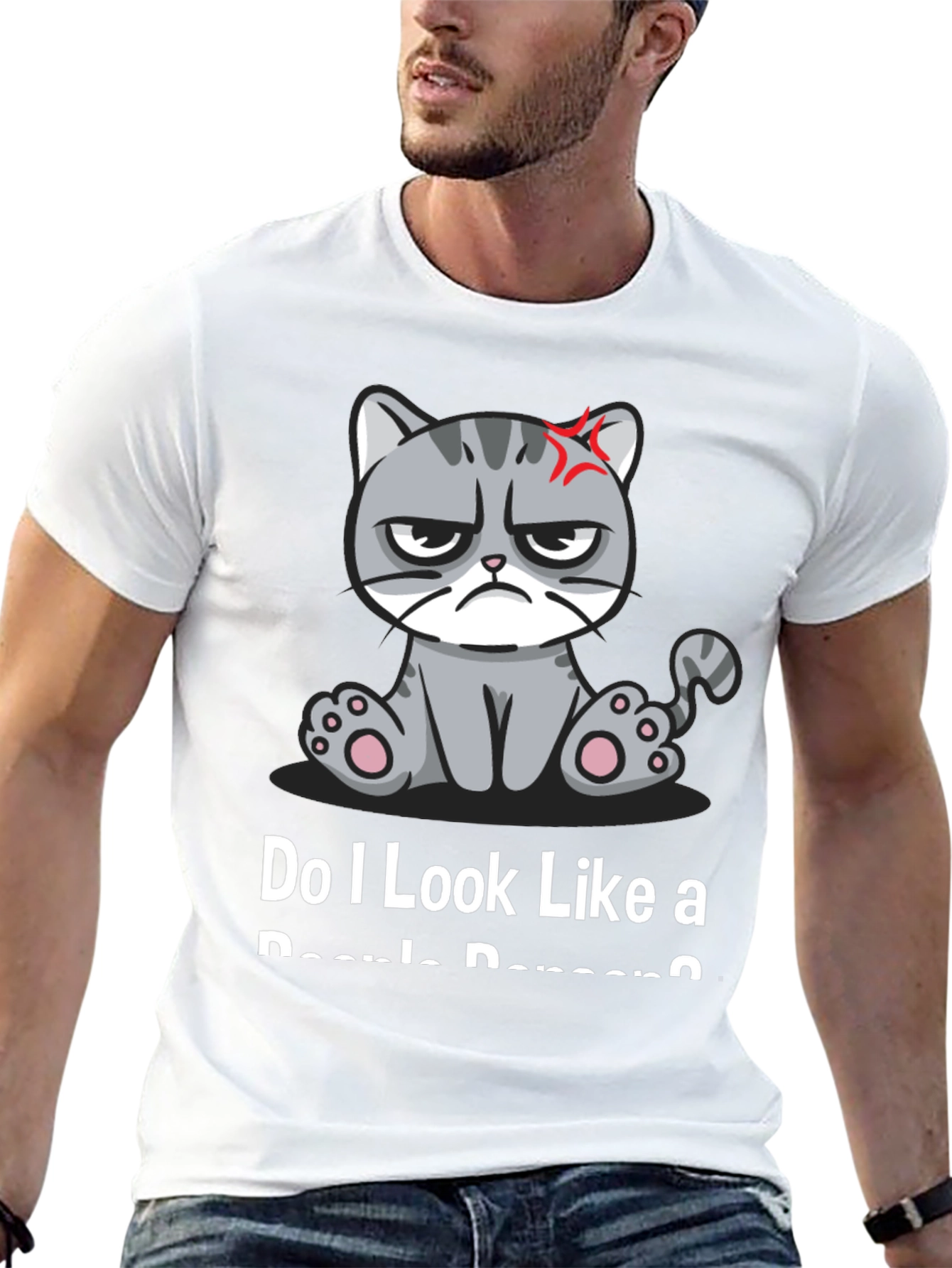 Grumpy Cat T-Shirt - Not a People Person