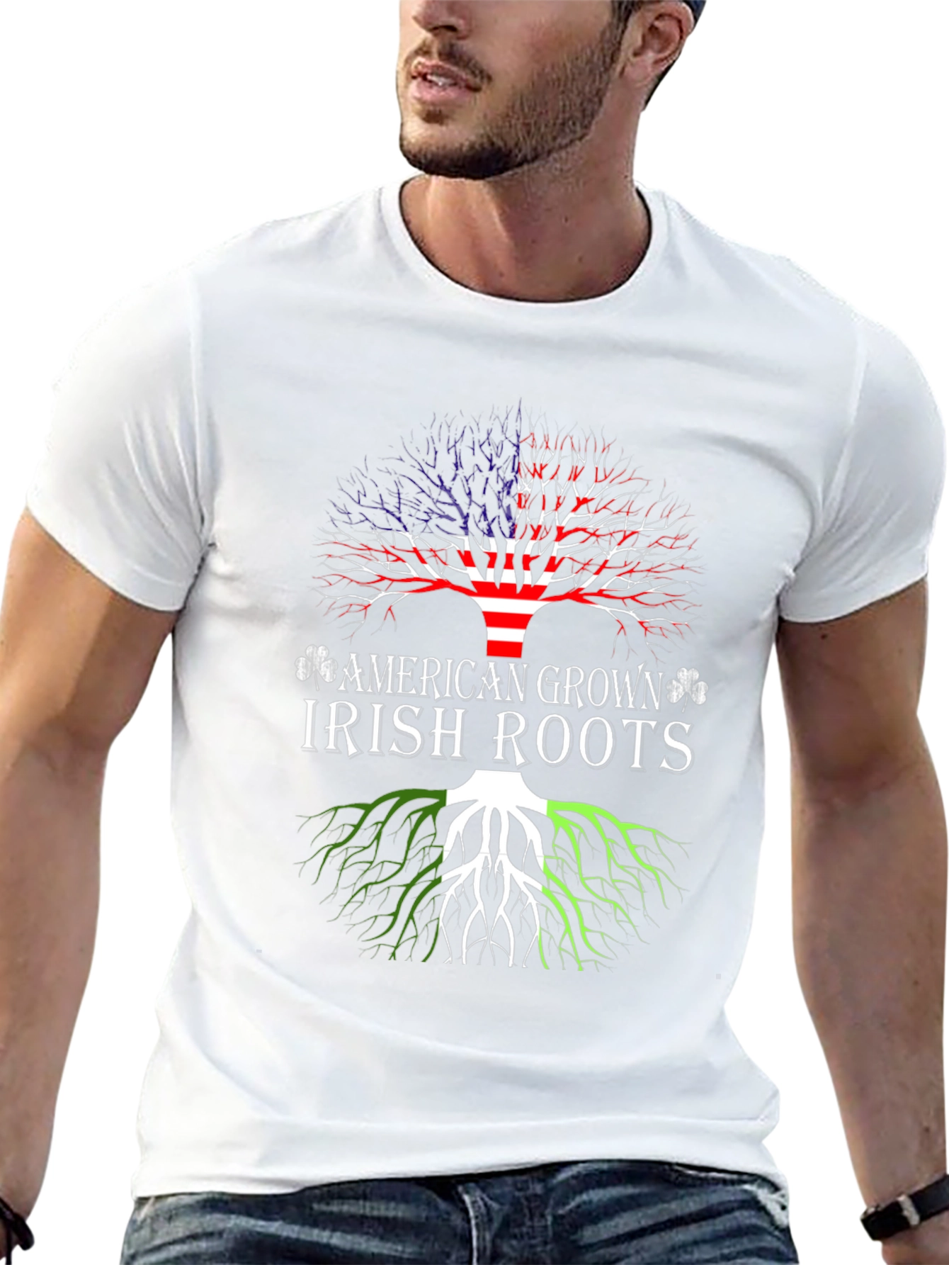 American Grown Irish Roots T-Shirt