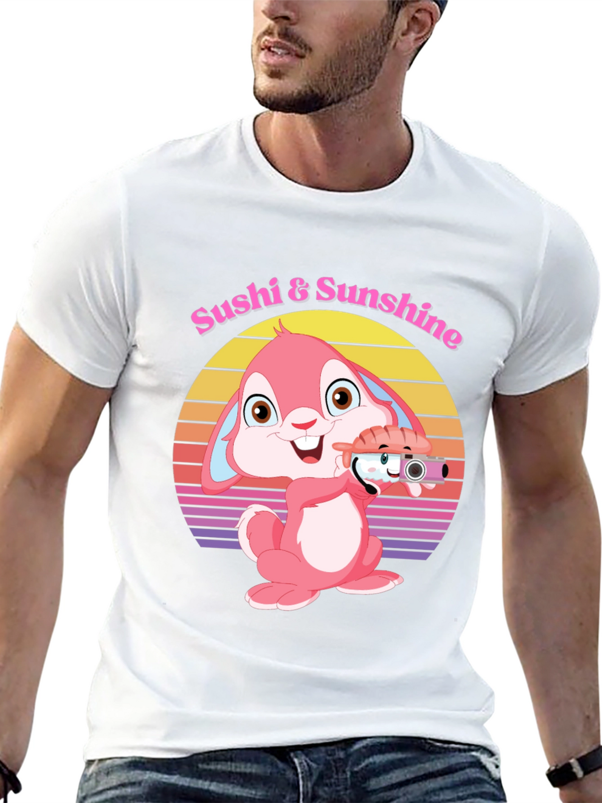 Sushi & Sunshine Bunny Graphic Tee