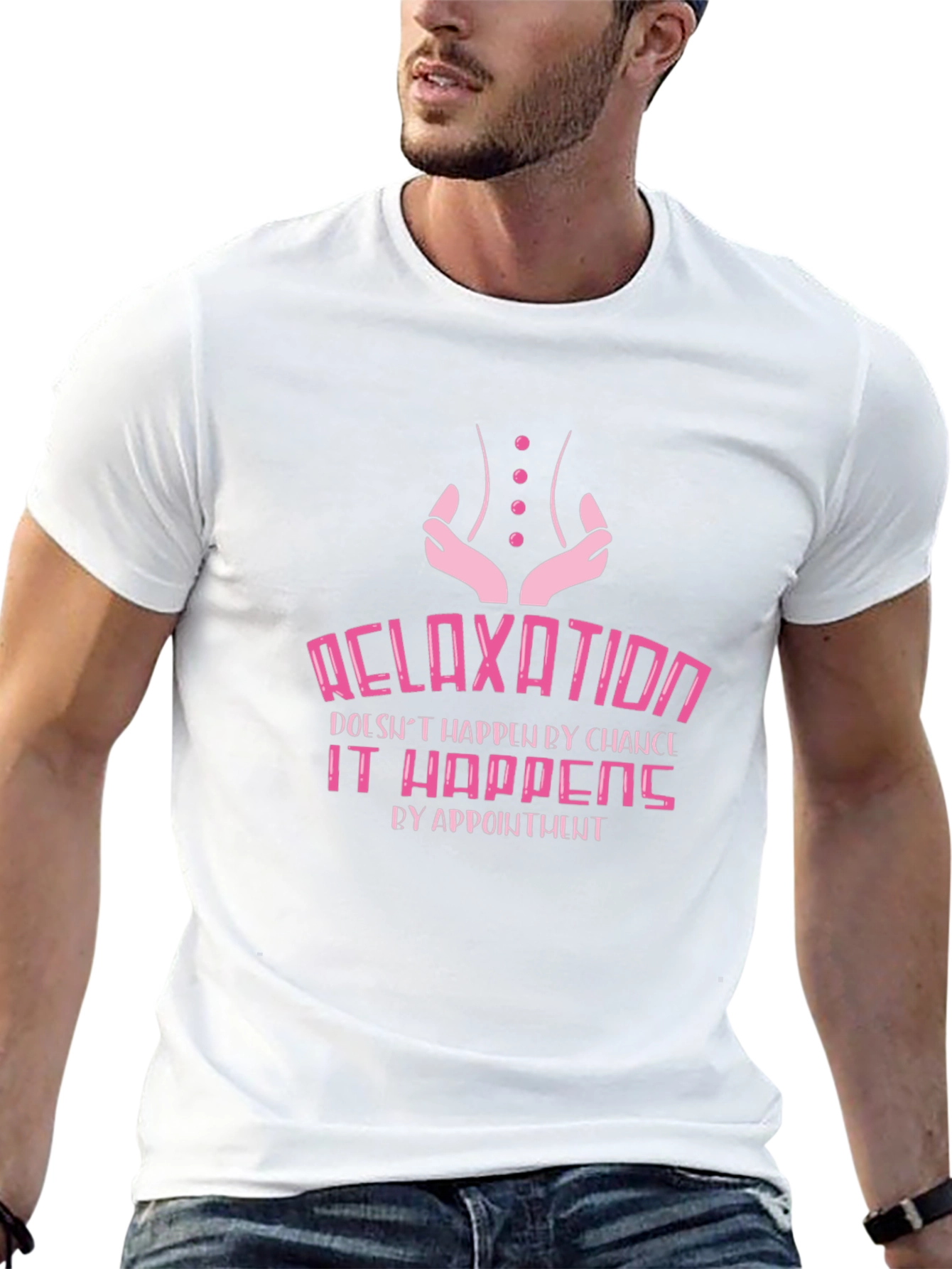 Relaxation Appointment Black Graphic T-Shirt