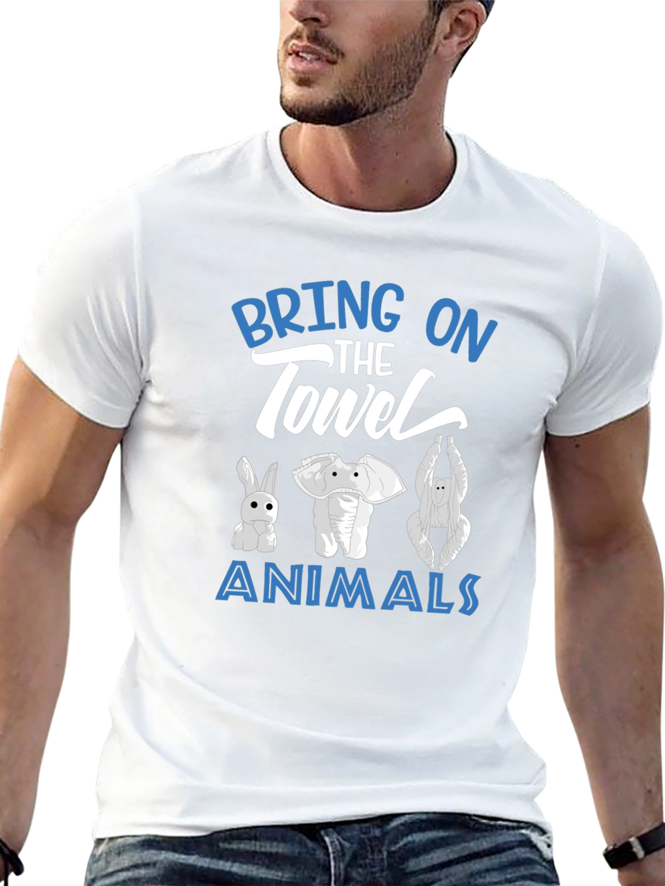 Bring On The Towel Animals T-Shirt