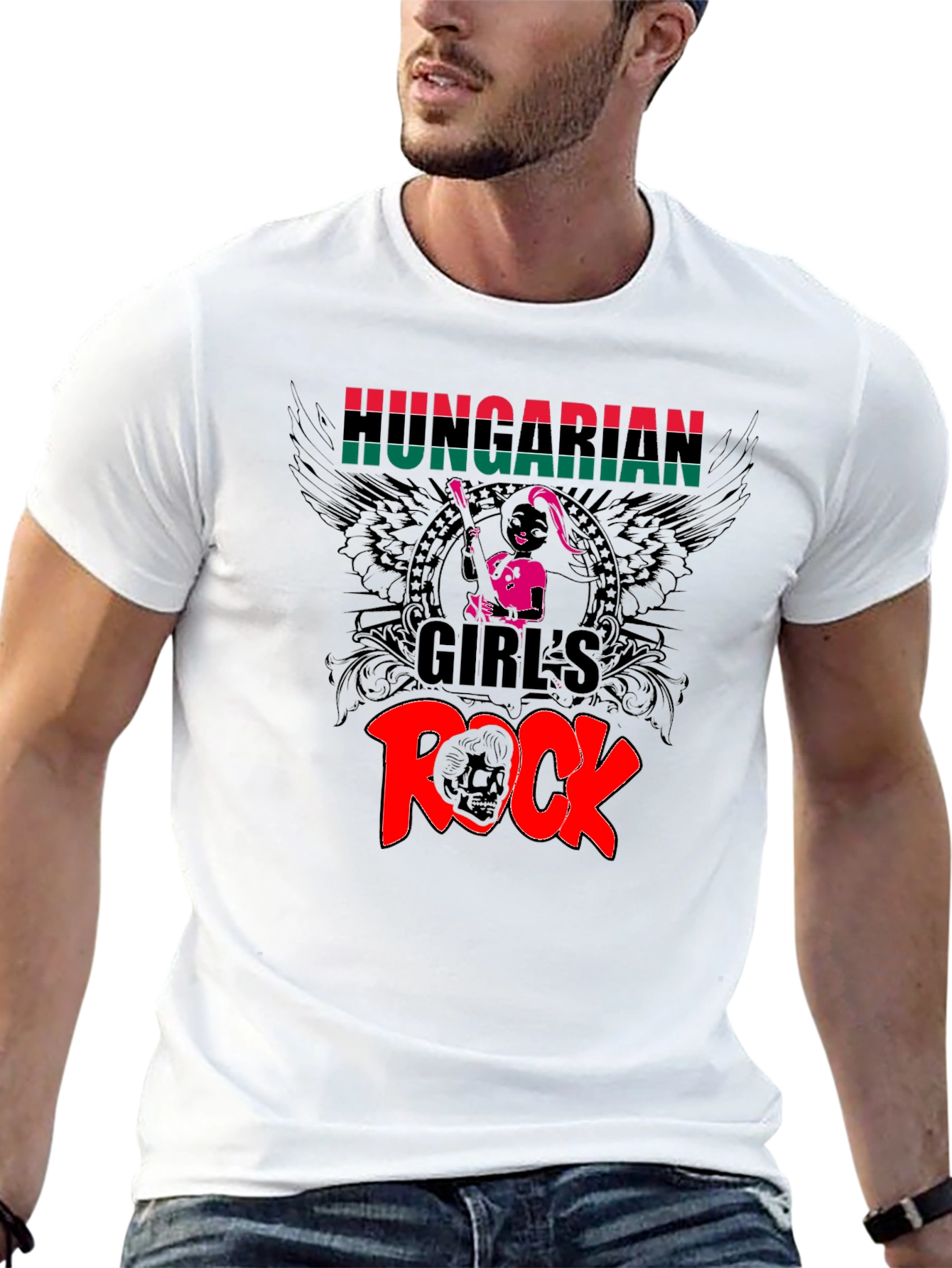 Hungarian Girls Rock T-Shirt - Black Tee