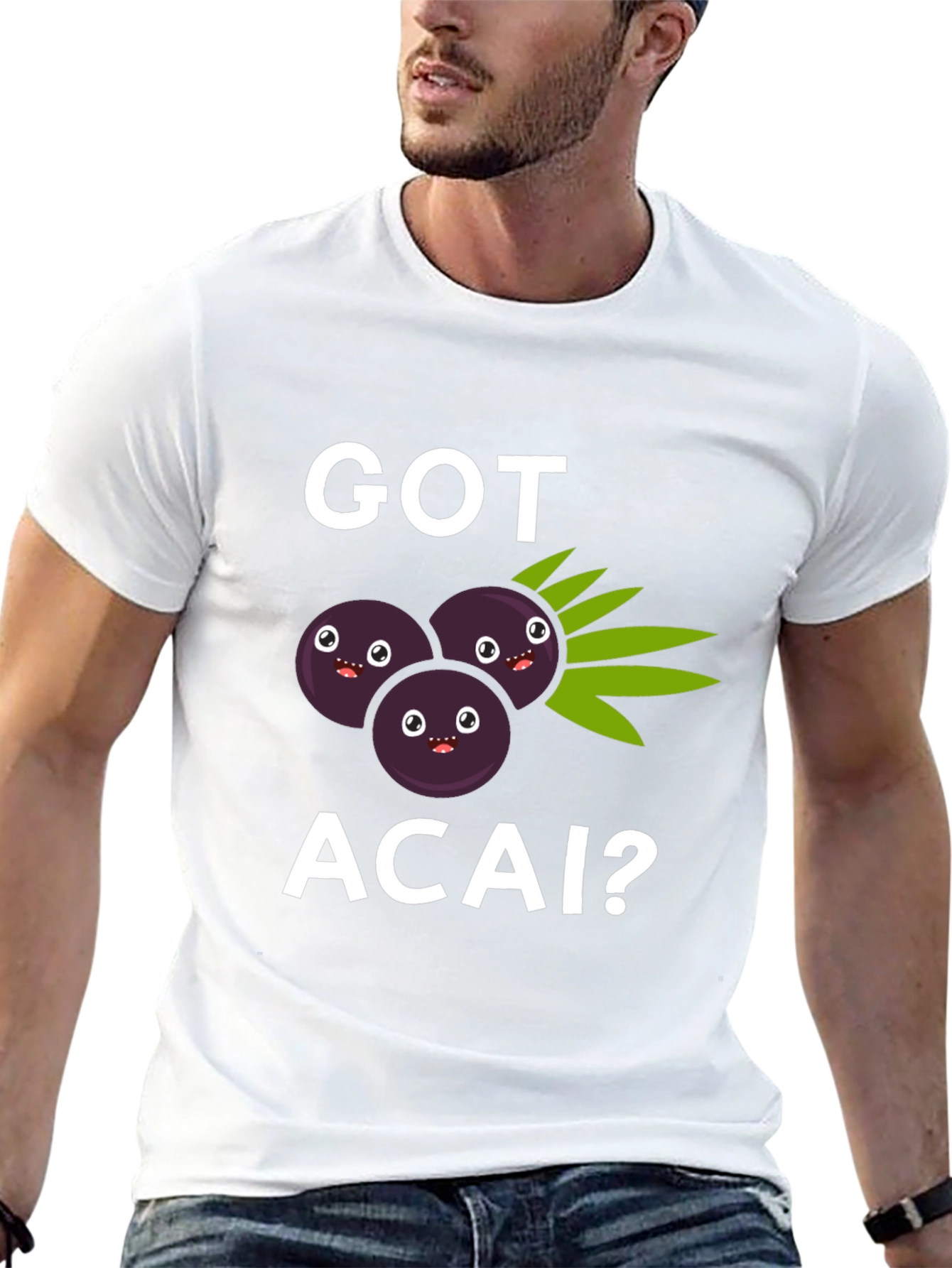 Got Acai? Graphic T-Shirt Funny Fruit Tee