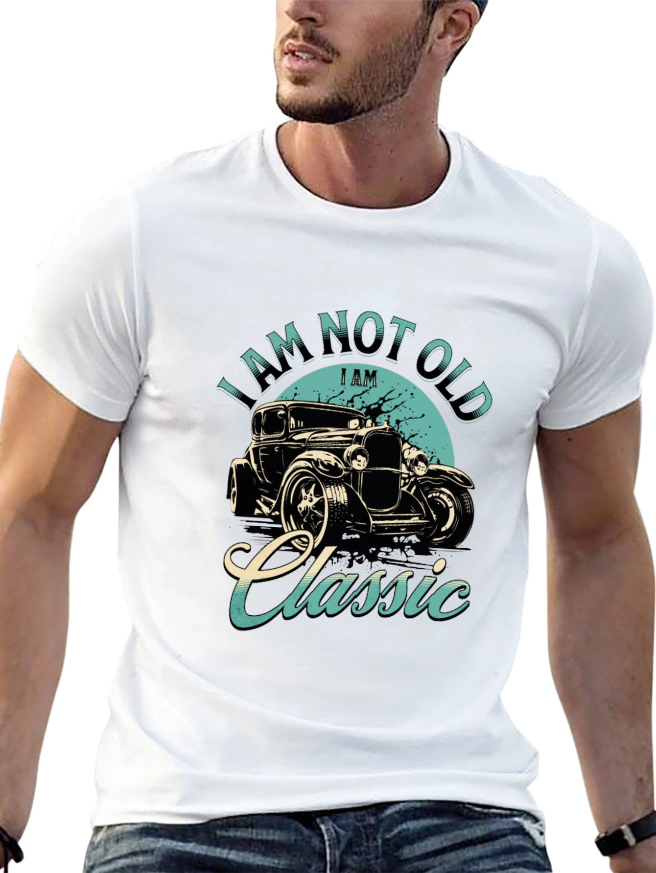 Classic Car T-Shirt - I Am Not Old