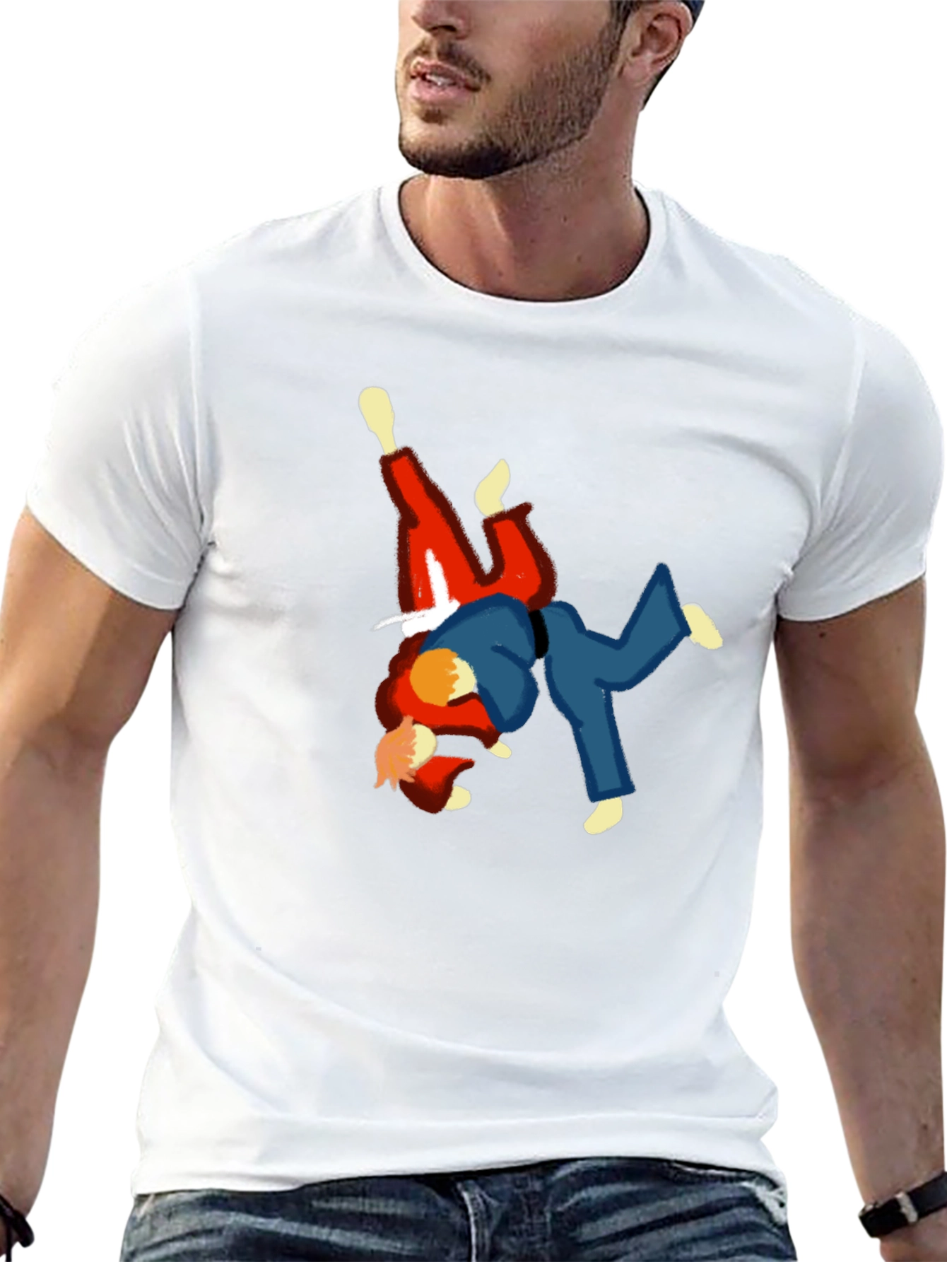Judo Throw Black T-Shirt