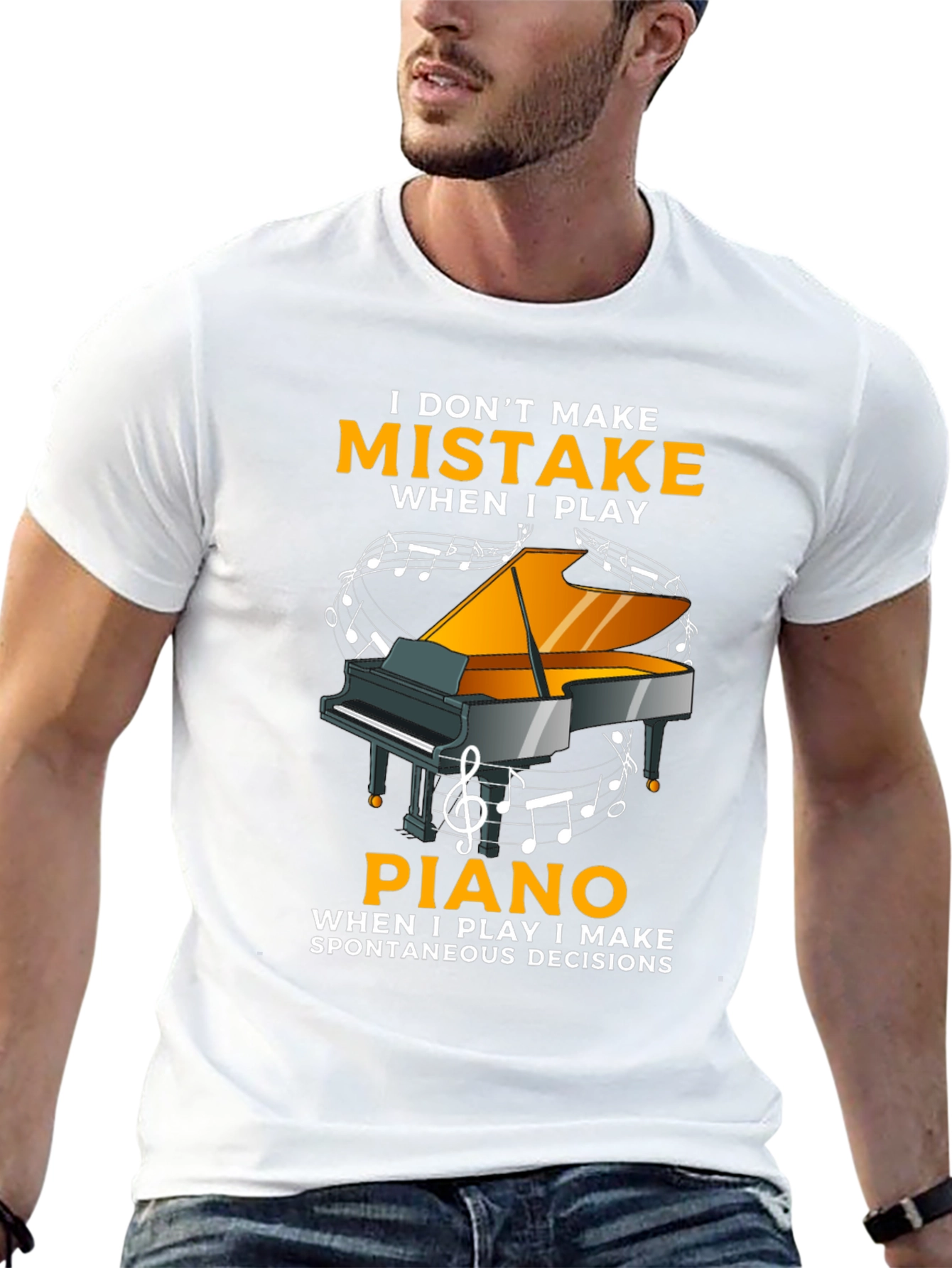 I Dont Make Mistakes When I Play Piano T-Shirt