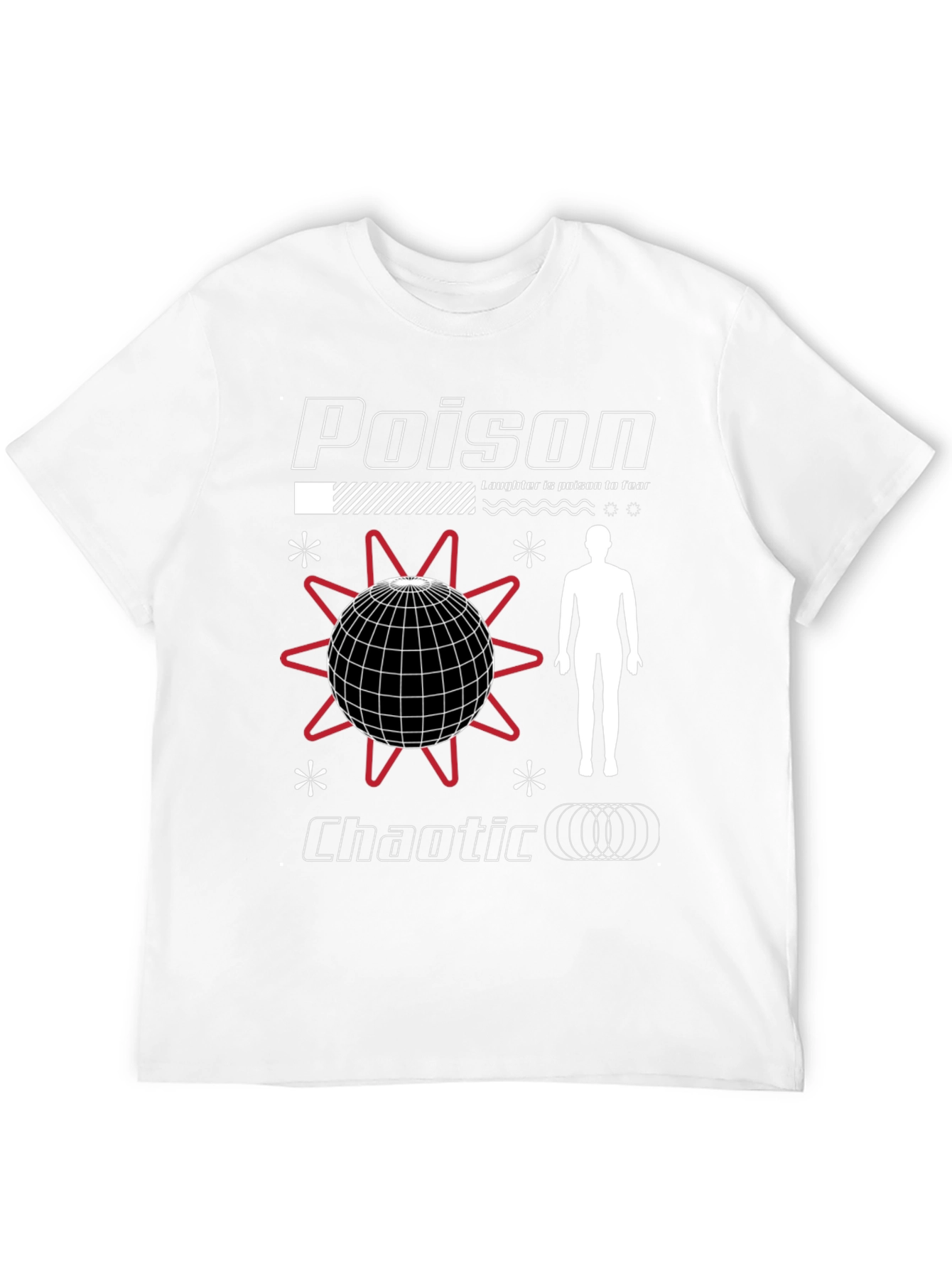 Poison Chaotic Graphic Tee - Edgy Streetwear