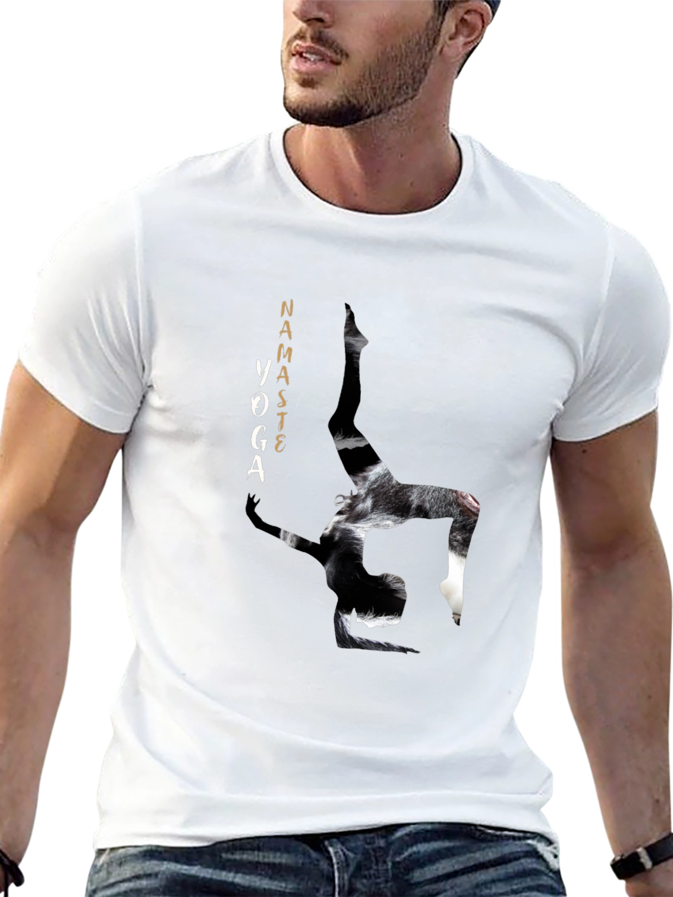 Namaste Yoga T-Shirt - Meditation & Fitness Apparel