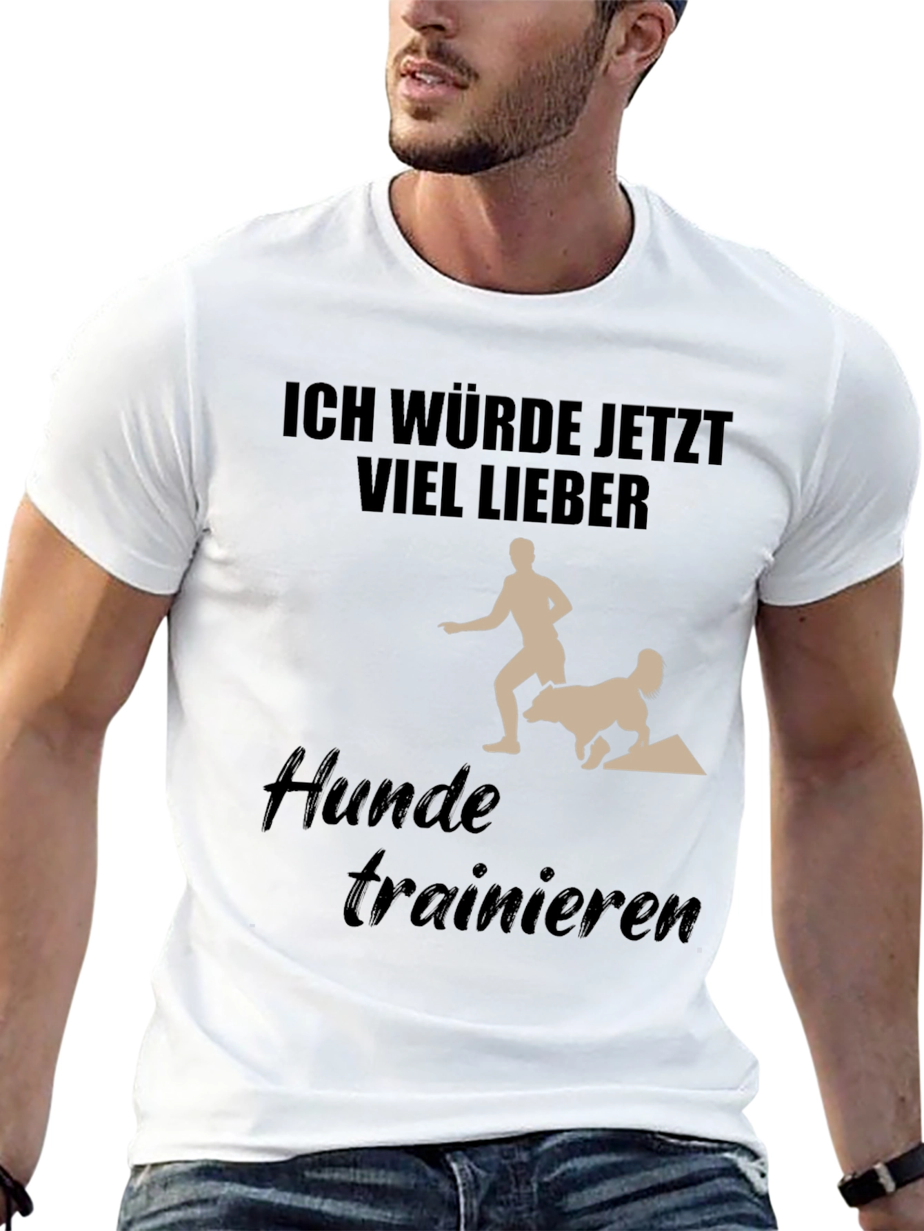 Dog Training T-Shirt - Ich Würde Jetzt Viel Lieber
