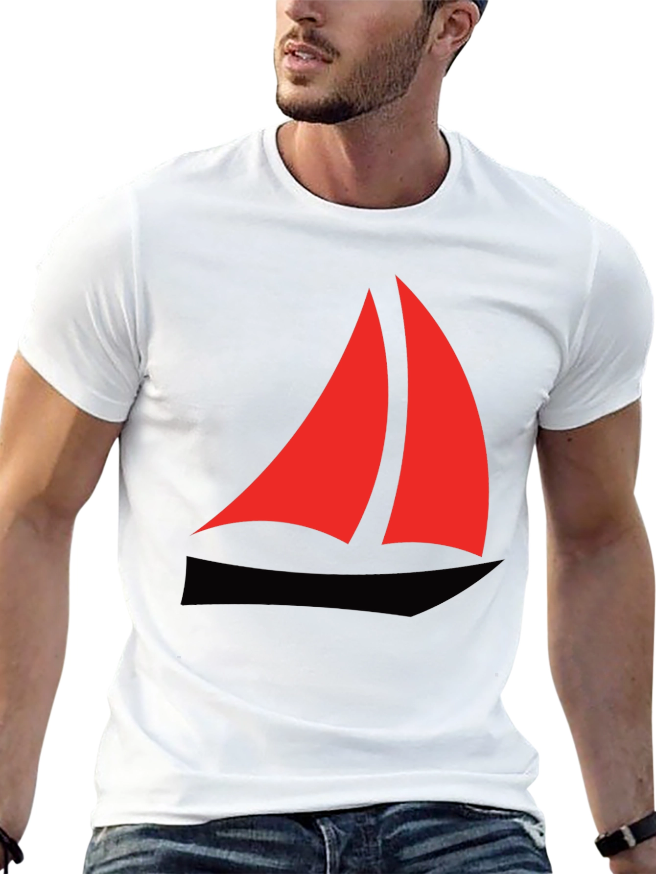 Sailing Graphic Tee - Classic Comfort