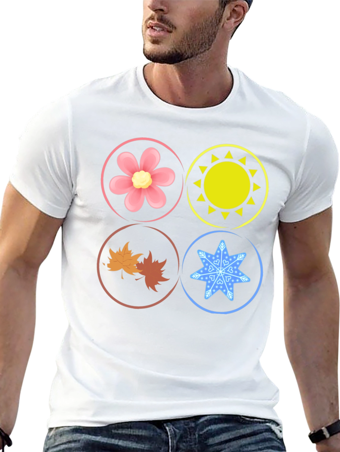 Seasons Graphic T-Shirt