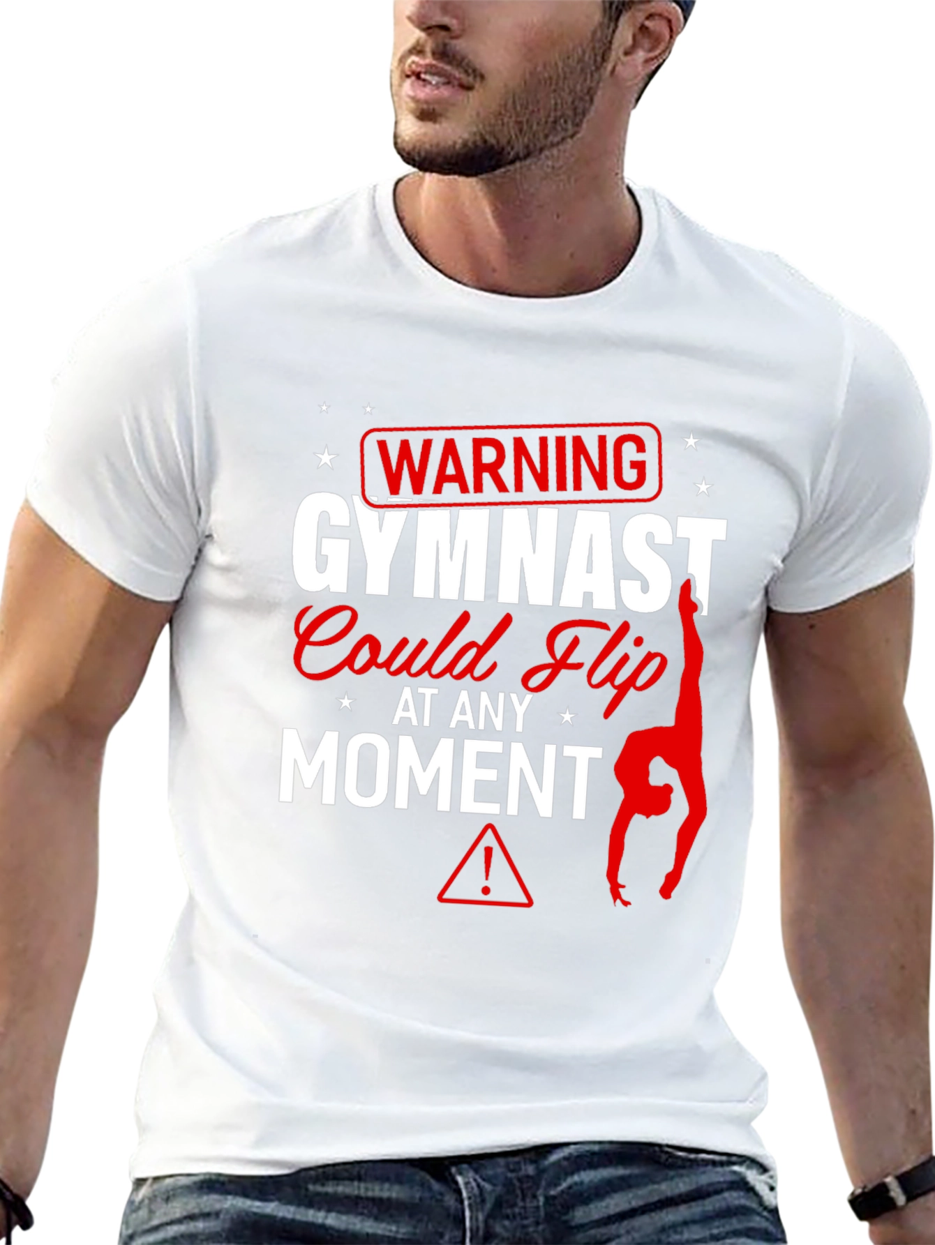 Warning Gymnast T-Shirt