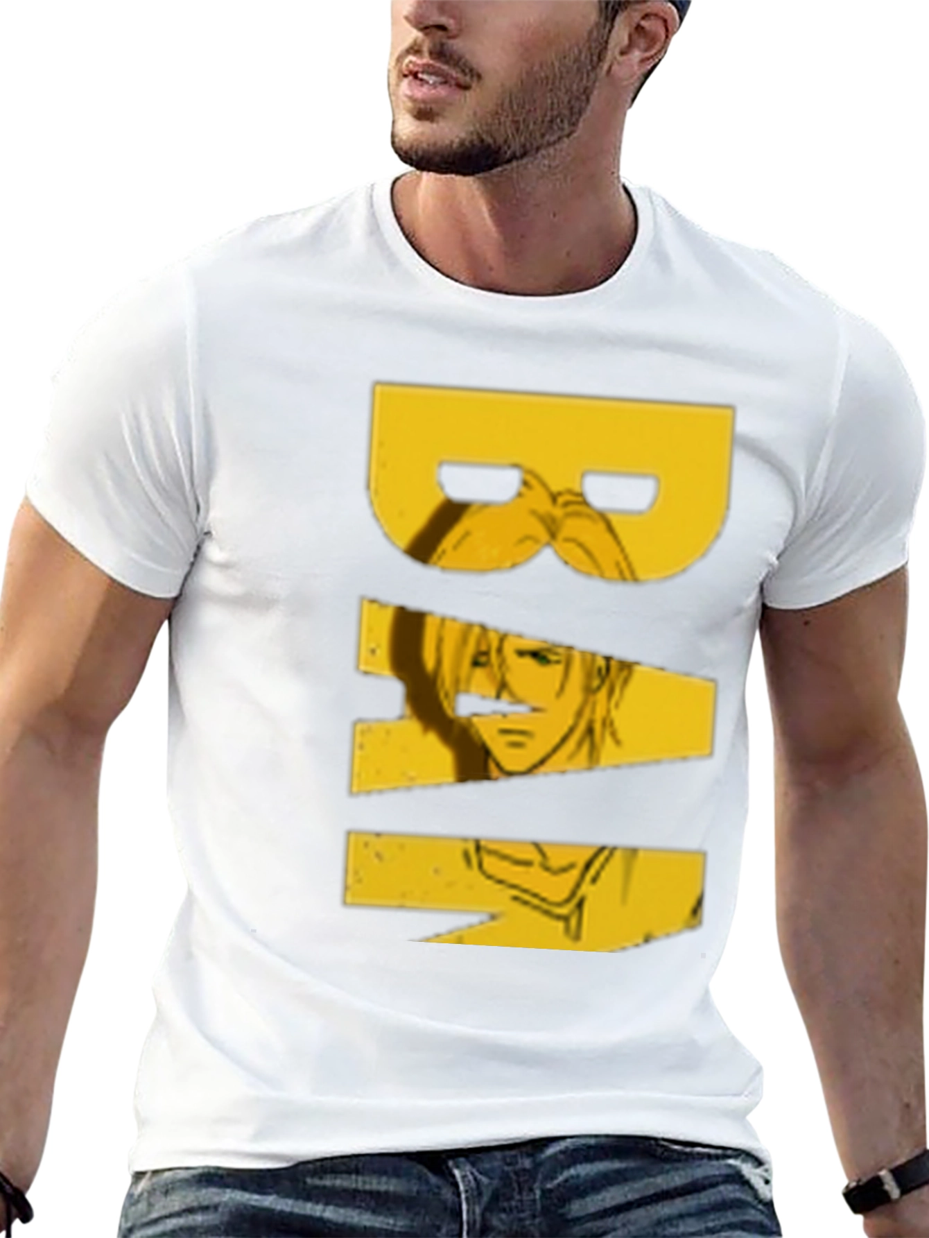Black Graphic Print T-Shirt