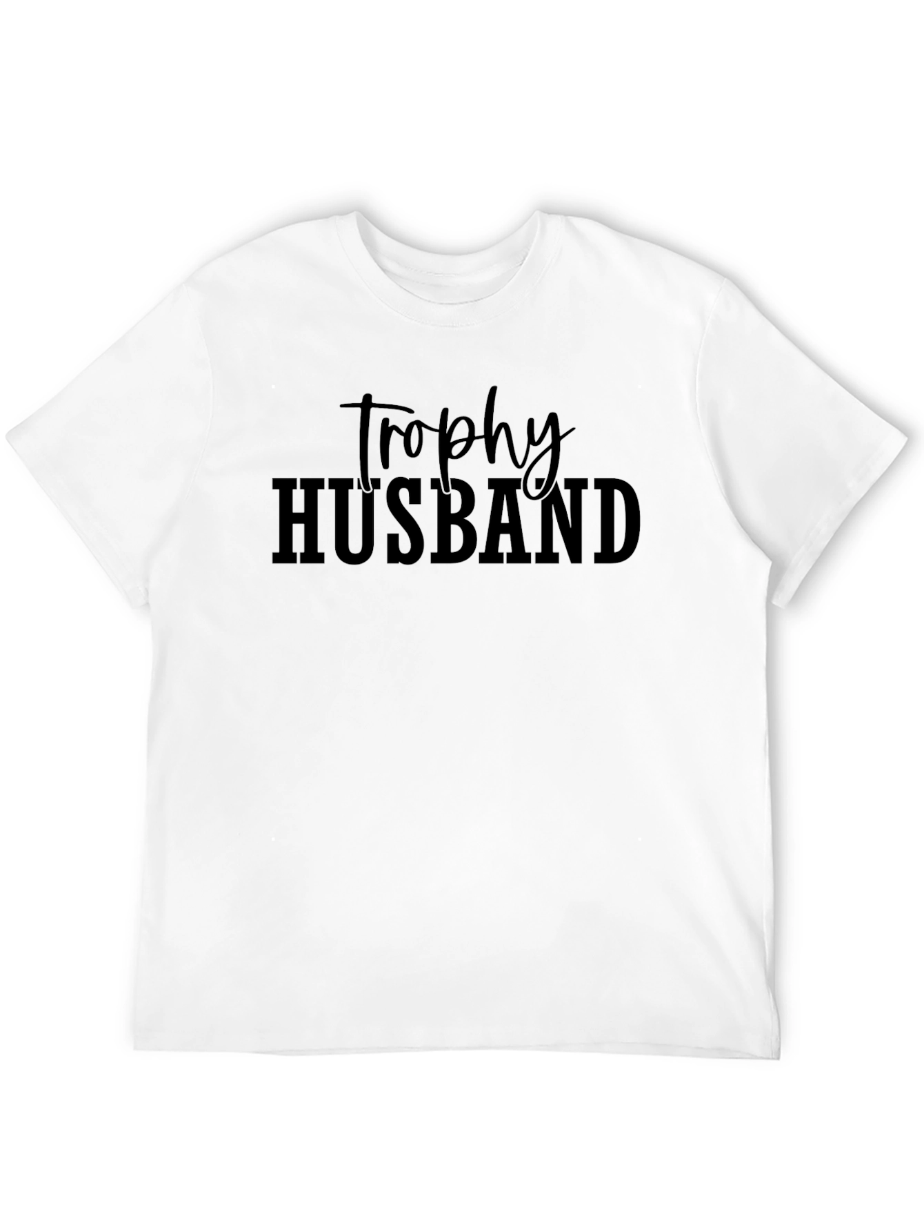 Trophy Husband Graphic Tee - Stylish Mens T-Shirt