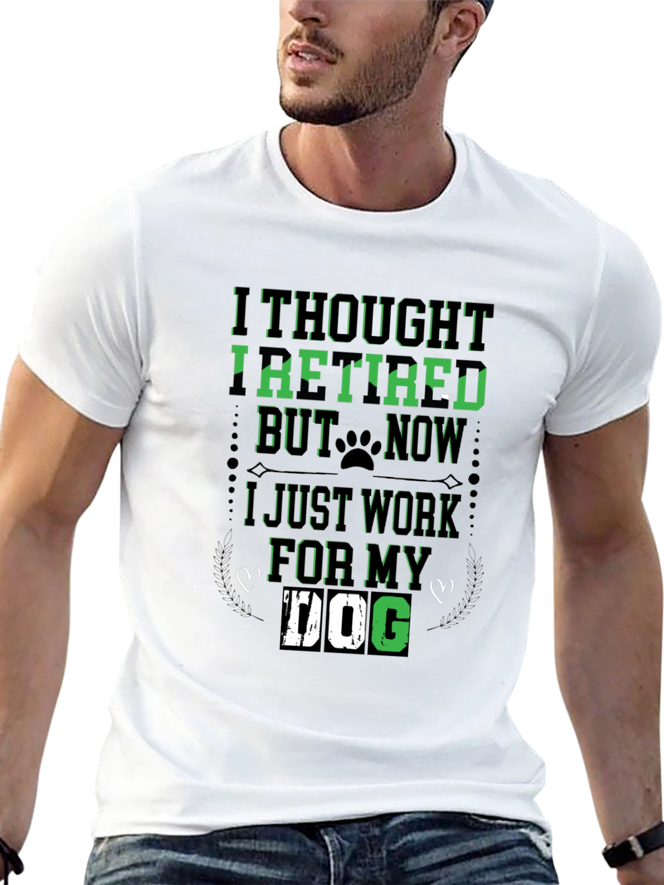 I Thought Id Retire Dog Lover T-Shirt