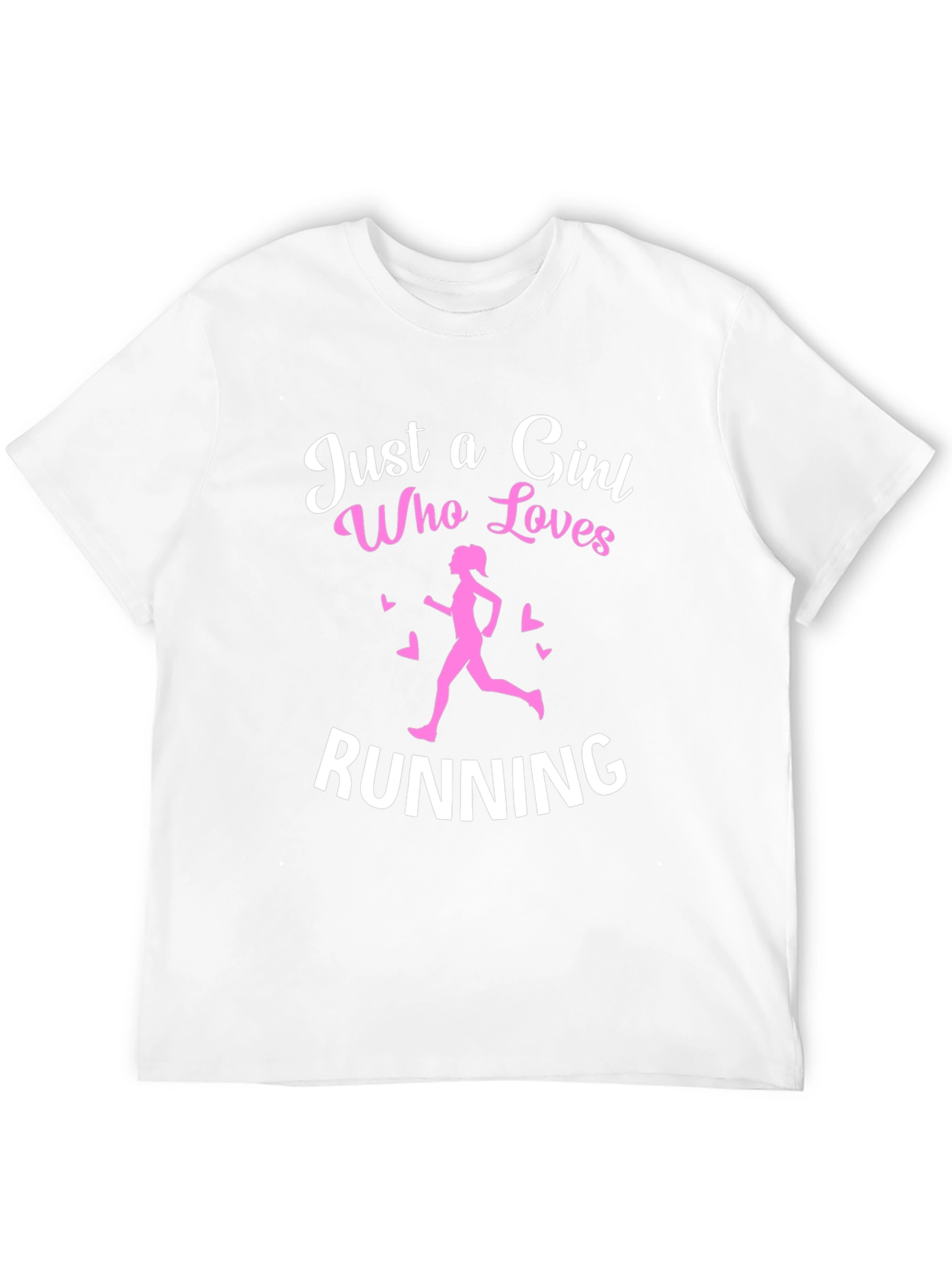 Running Girl Graphic T-Shirt