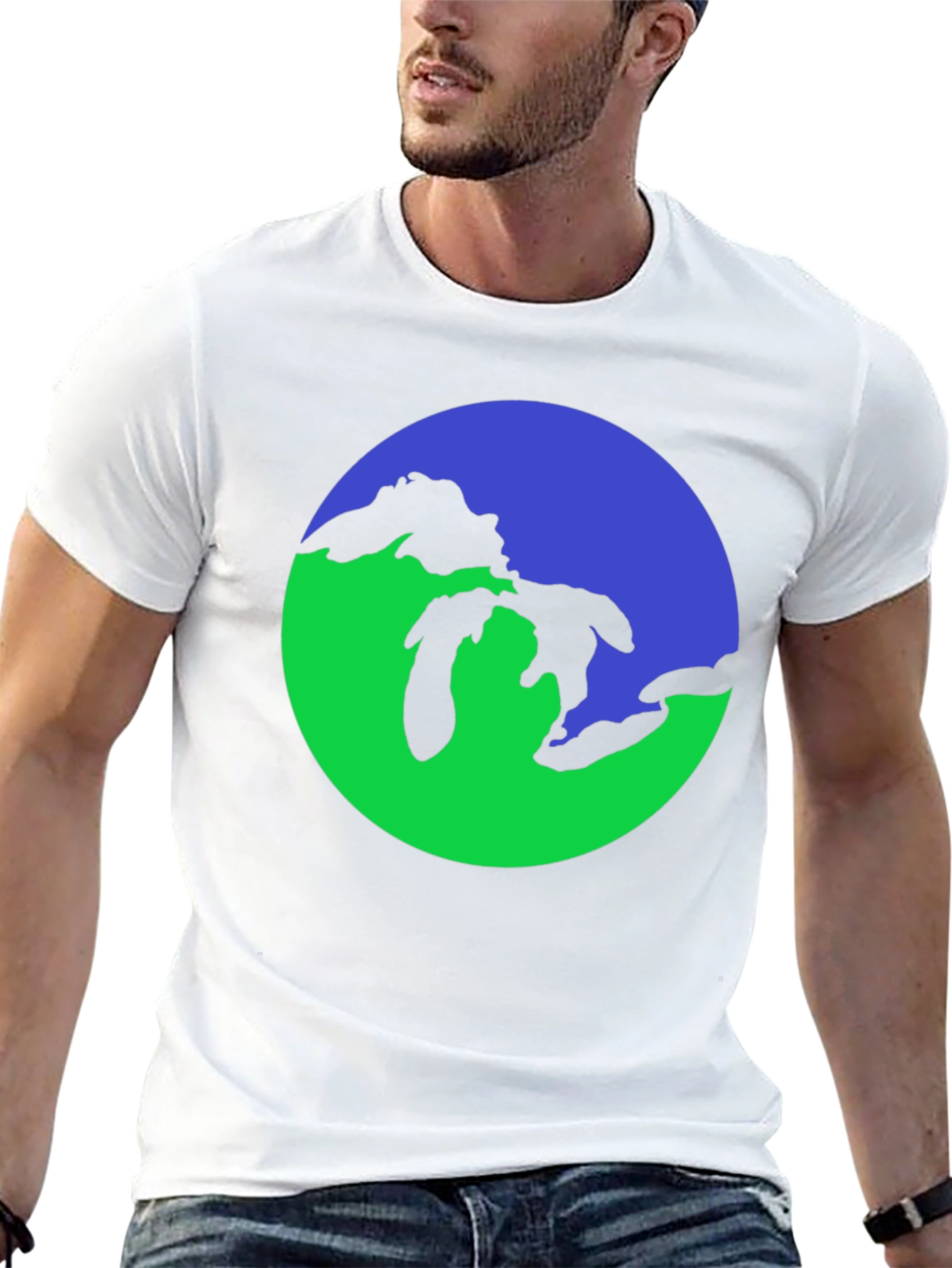 Great Lakes Graphic Tee - Black