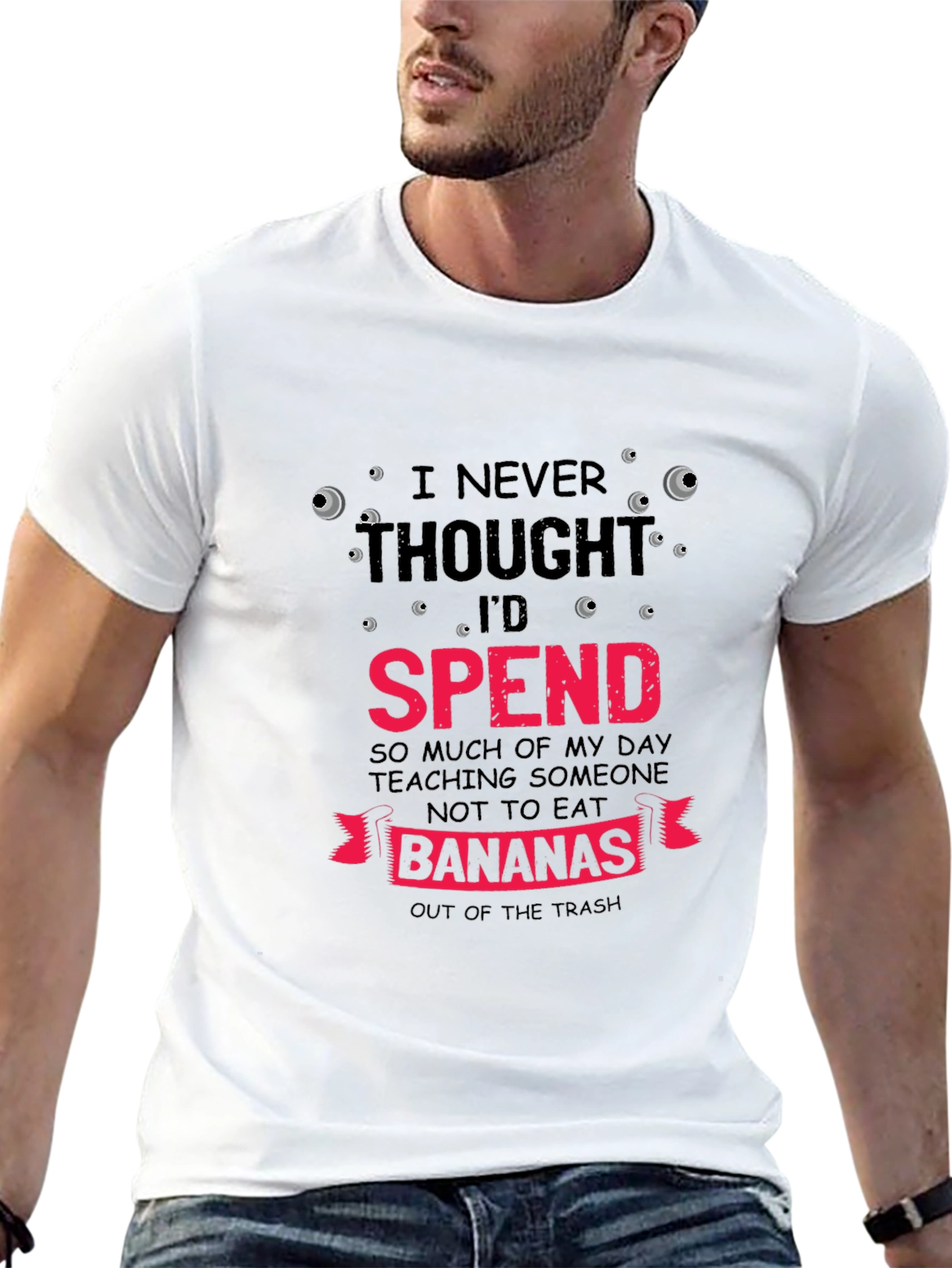 Funny Bananas Graphic T-Shirt