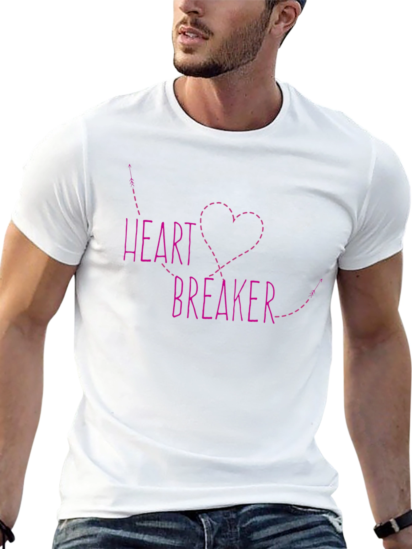 Heartbreaker Graphic Print T-Shirt