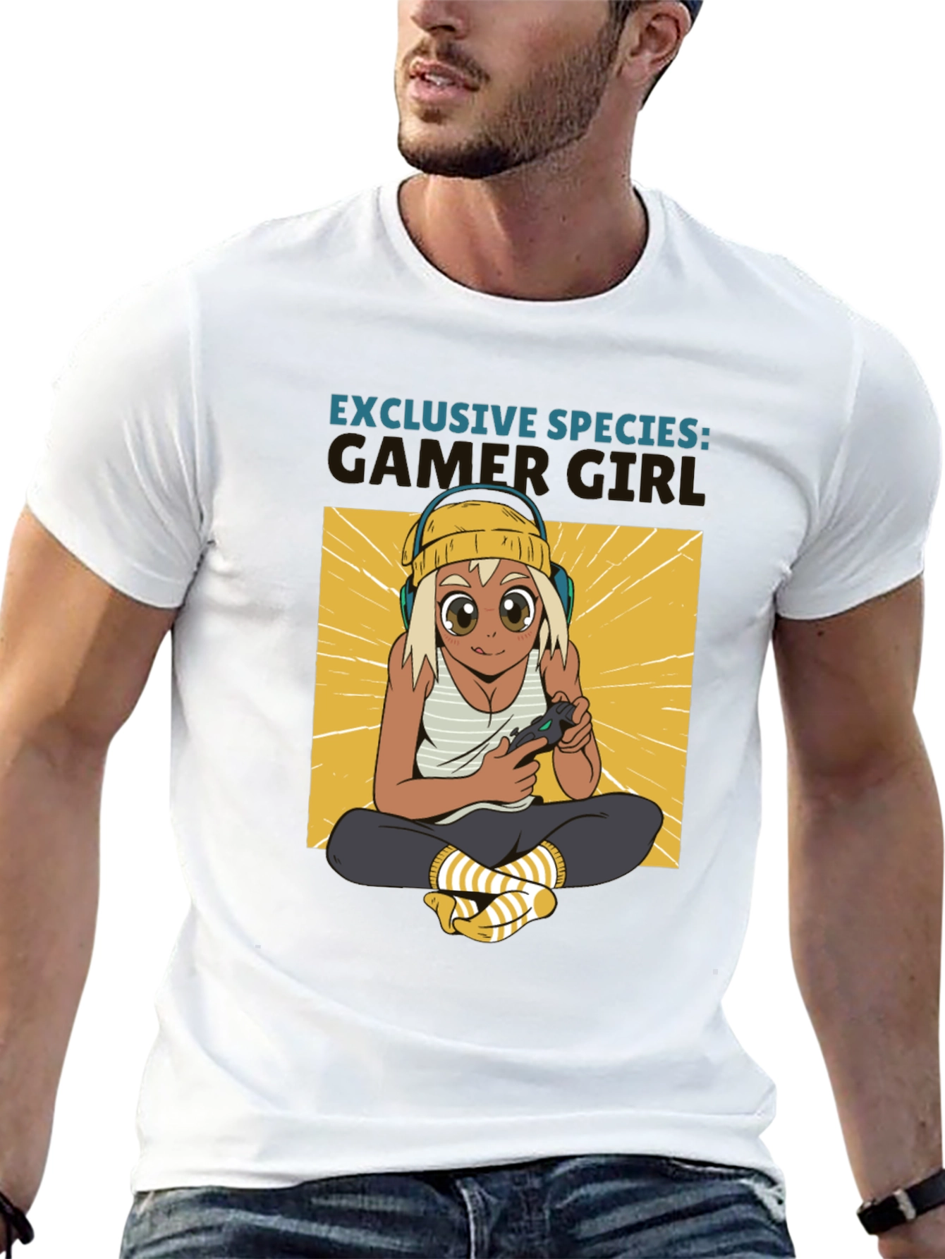 Gamer Girl Exclusive Species Black T-Shirt