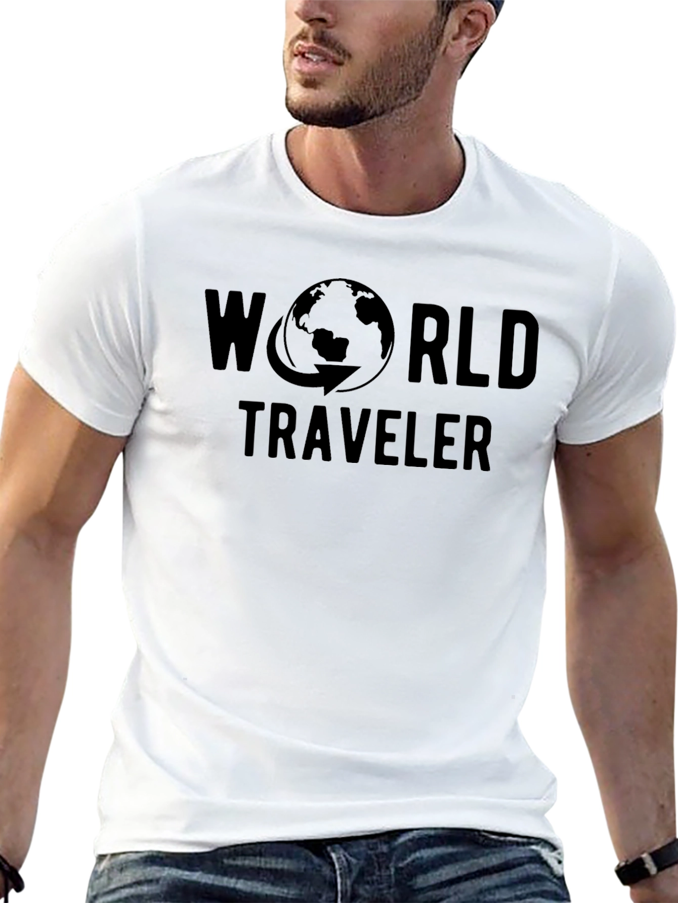 World Traveler Graphic T-Shirt