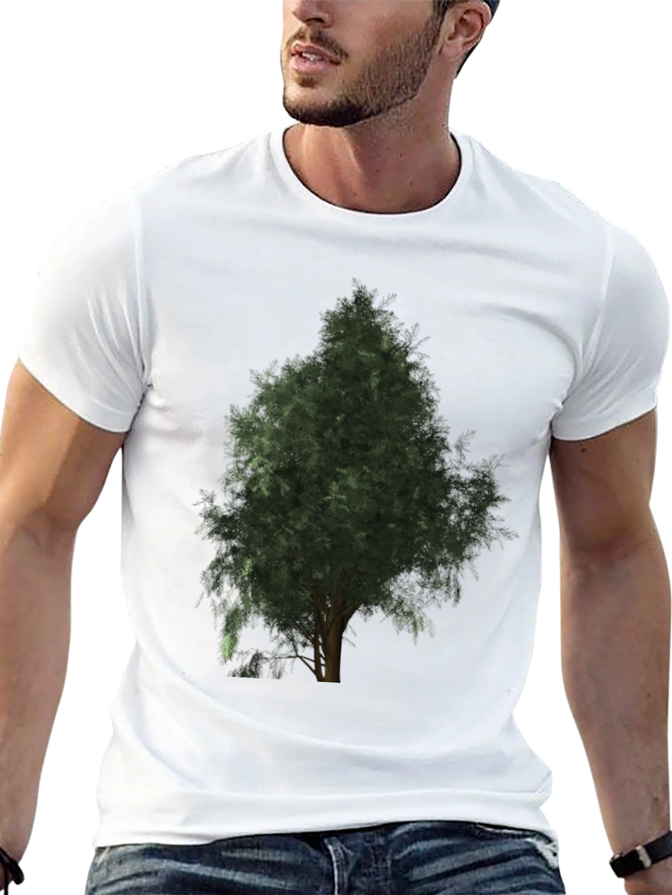Tree Graphic Tee - Nature Inspired Design