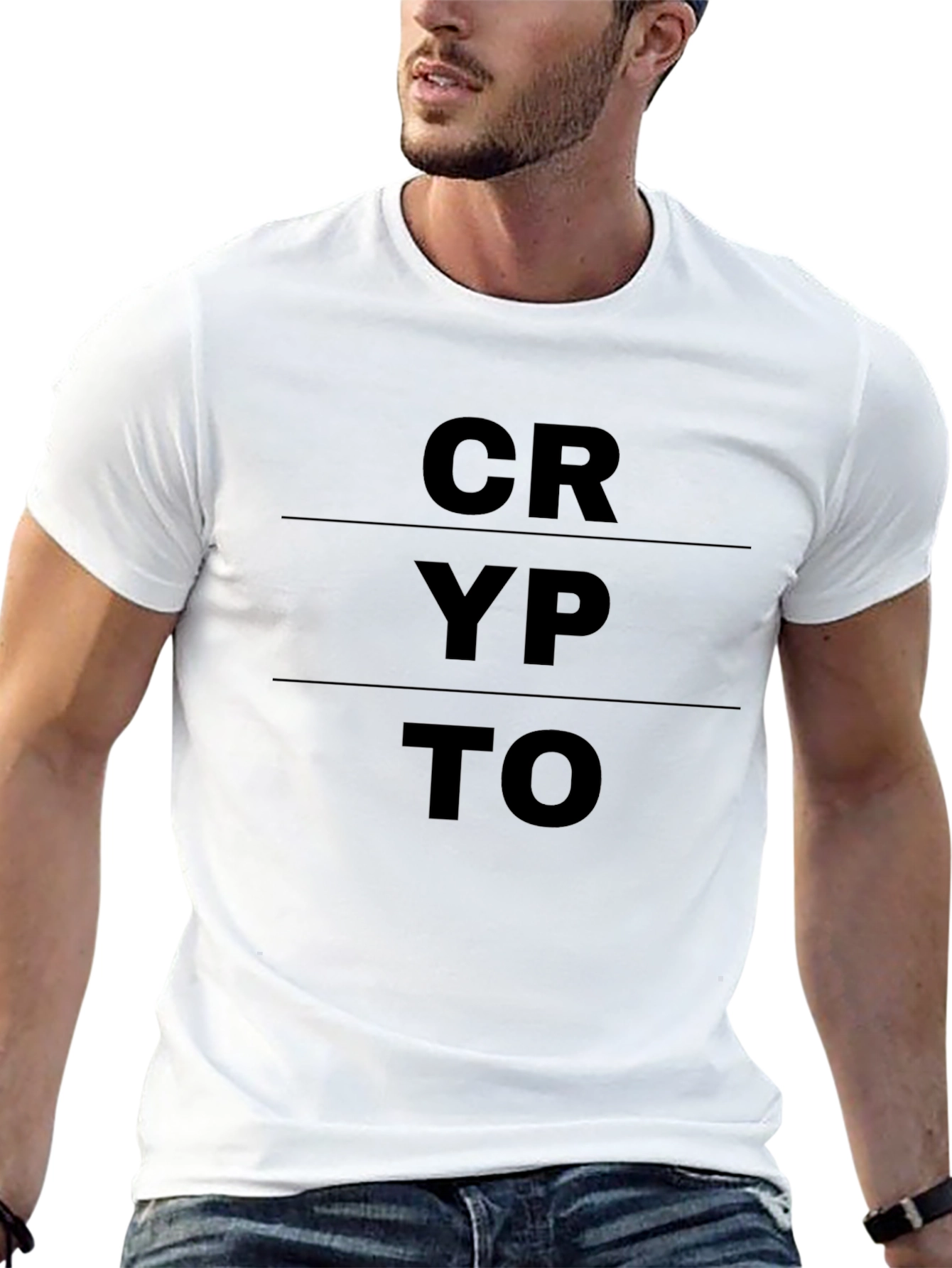 Crypto Black T-Shirt | Stylish and Modern Design