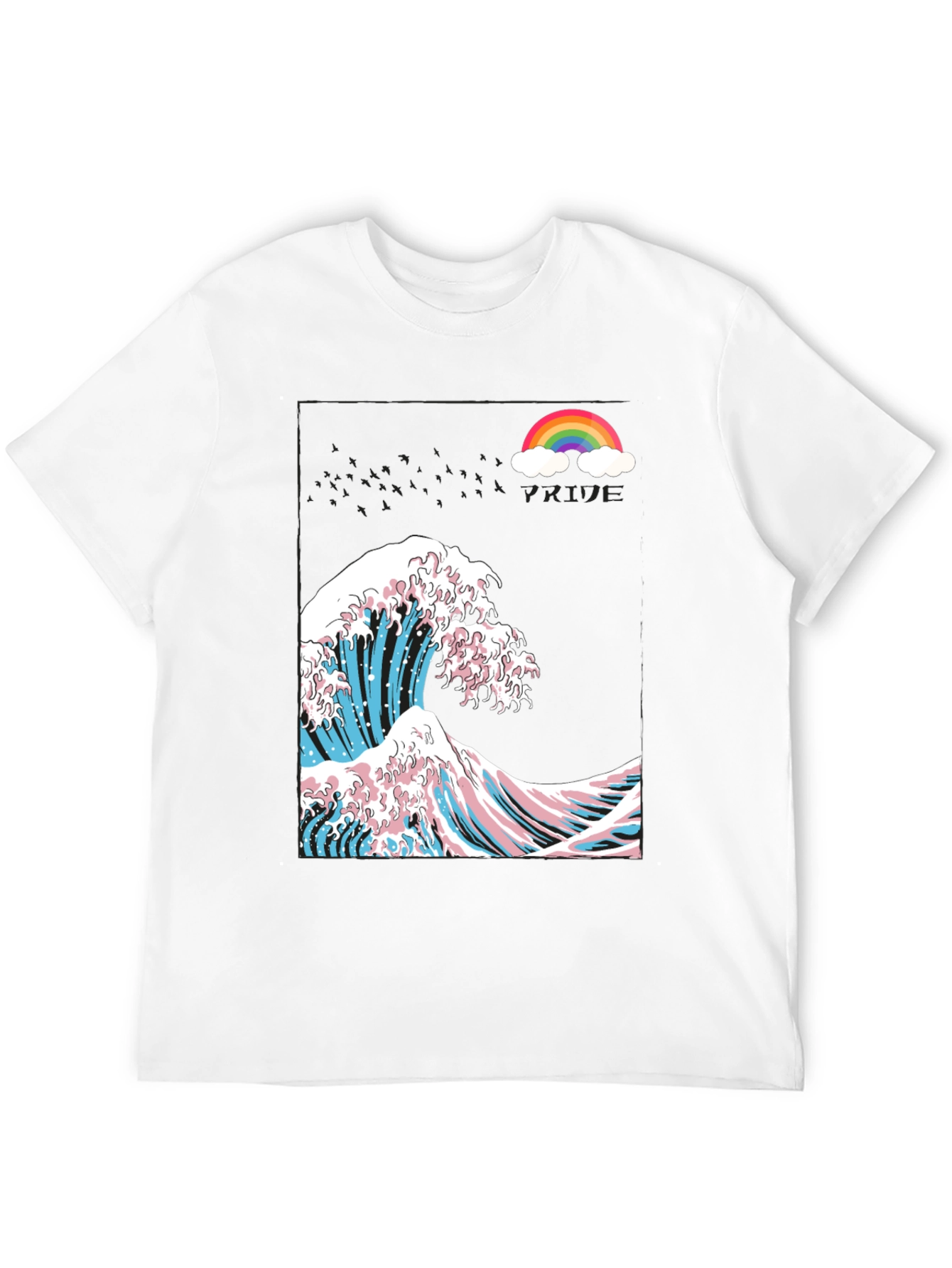 Trans Pride Great Wave Graphic Tee