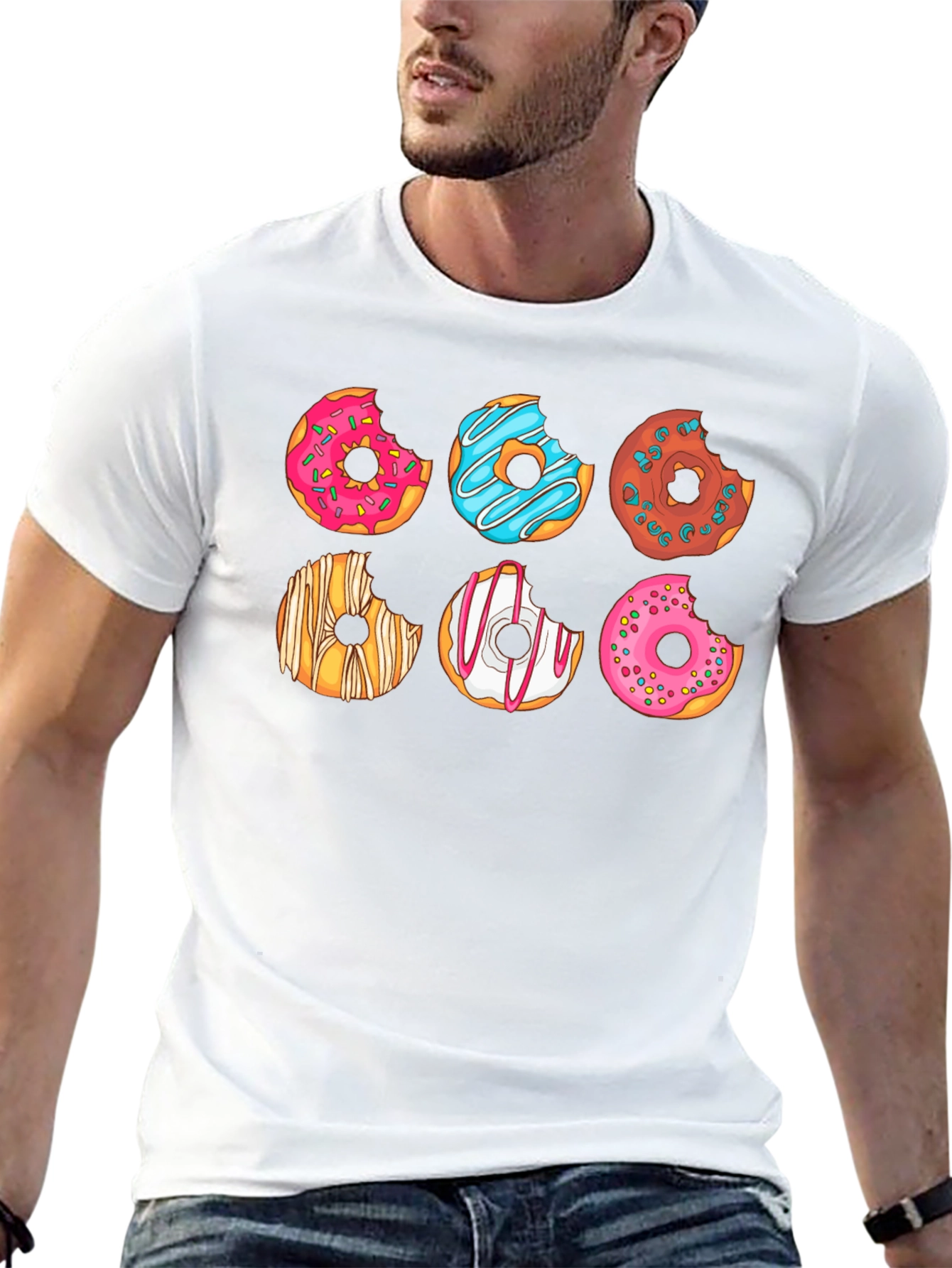Donut Delight Graphic T-Shirt
