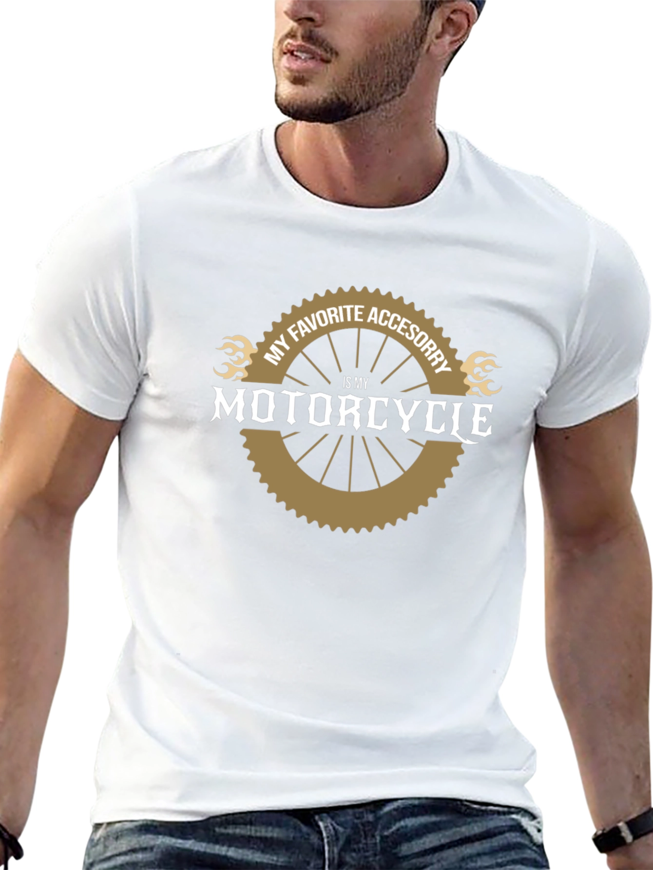 Motorcycle Accessory Graphic T-Shirt