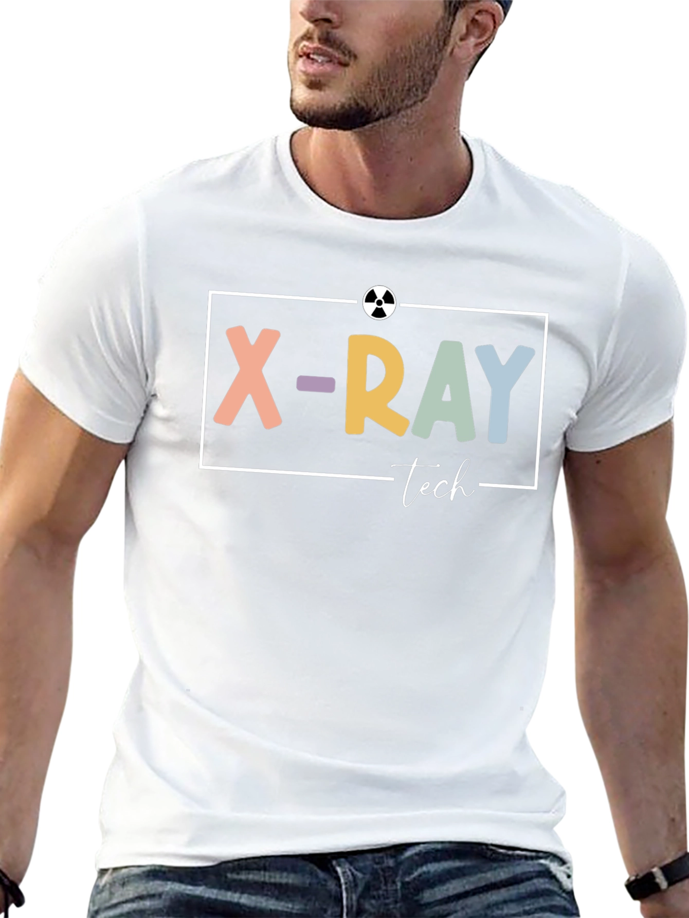 X-Ray Tech Graphic Tee - Medical Profession Shirt