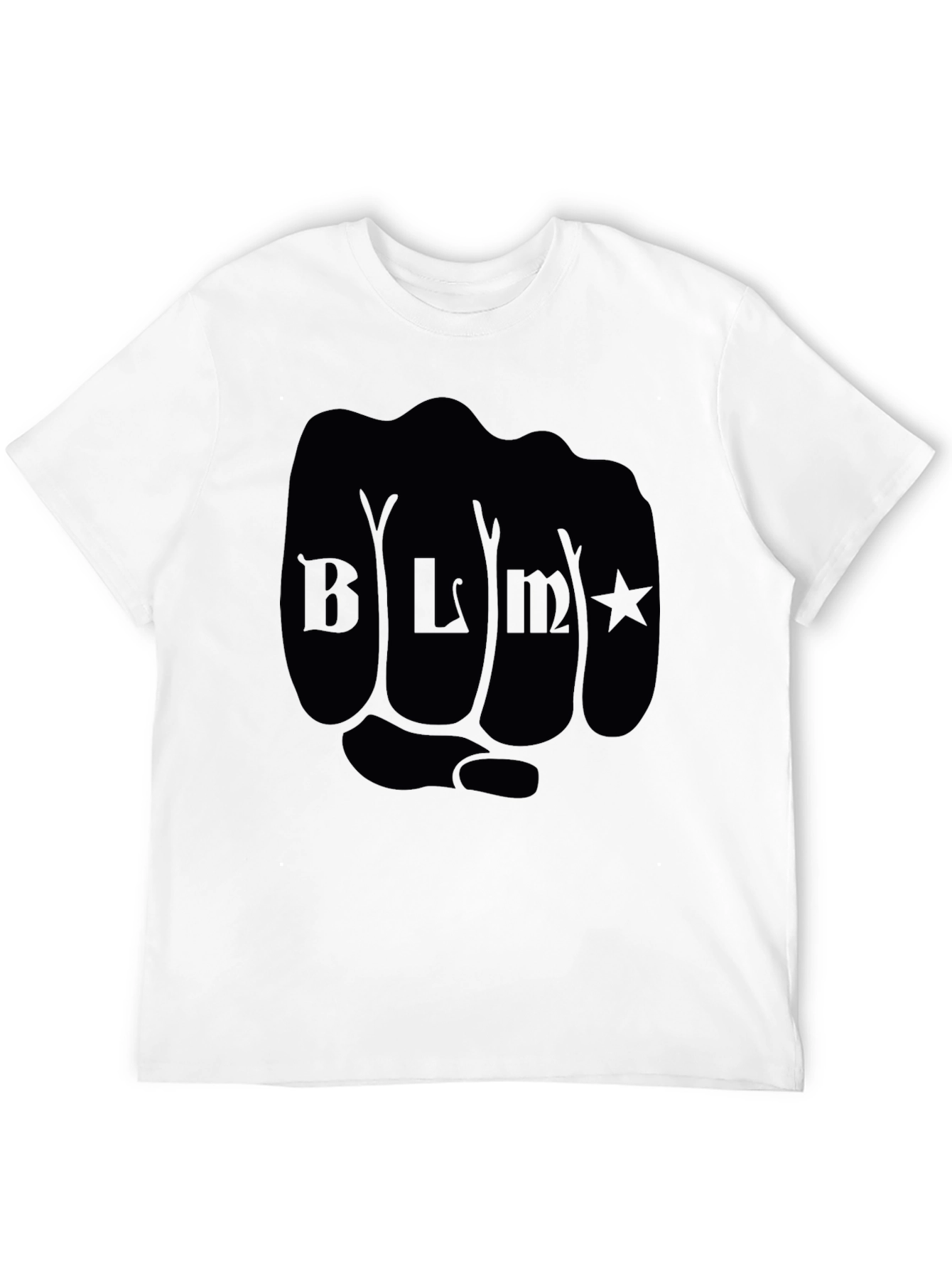 BLM Fist Graphic Tee - Black