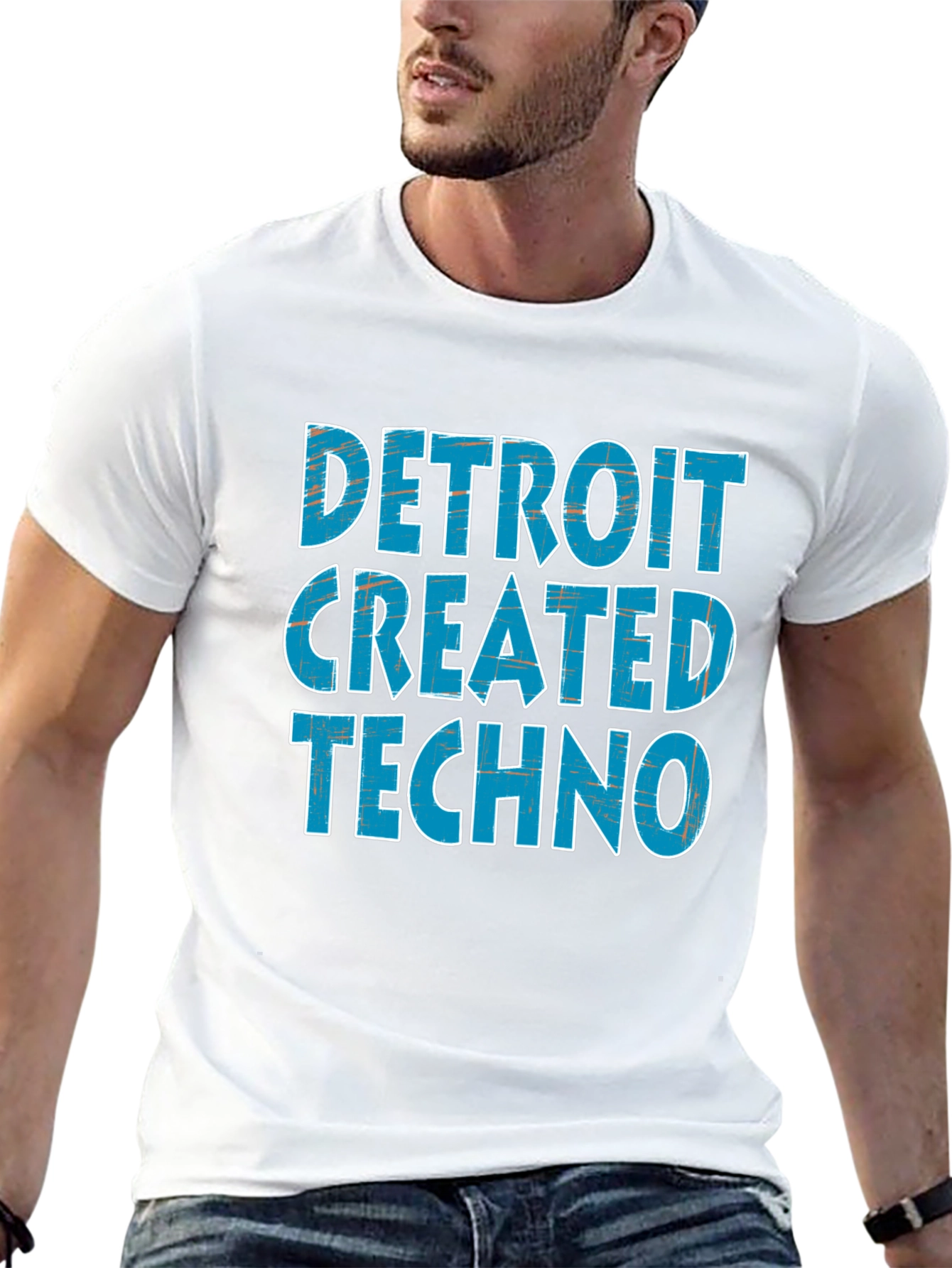 Detroit Created Techno Graphic Tee