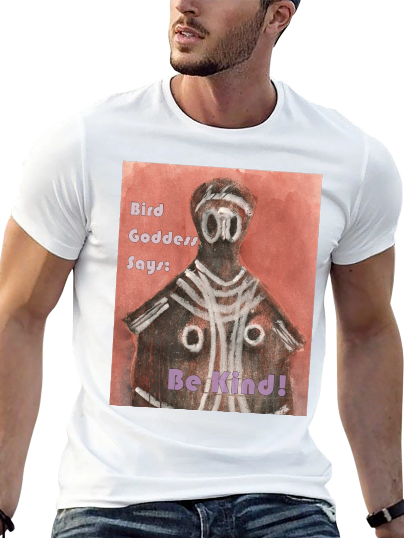 Bird Goddess Be Kind Graphic Tee
