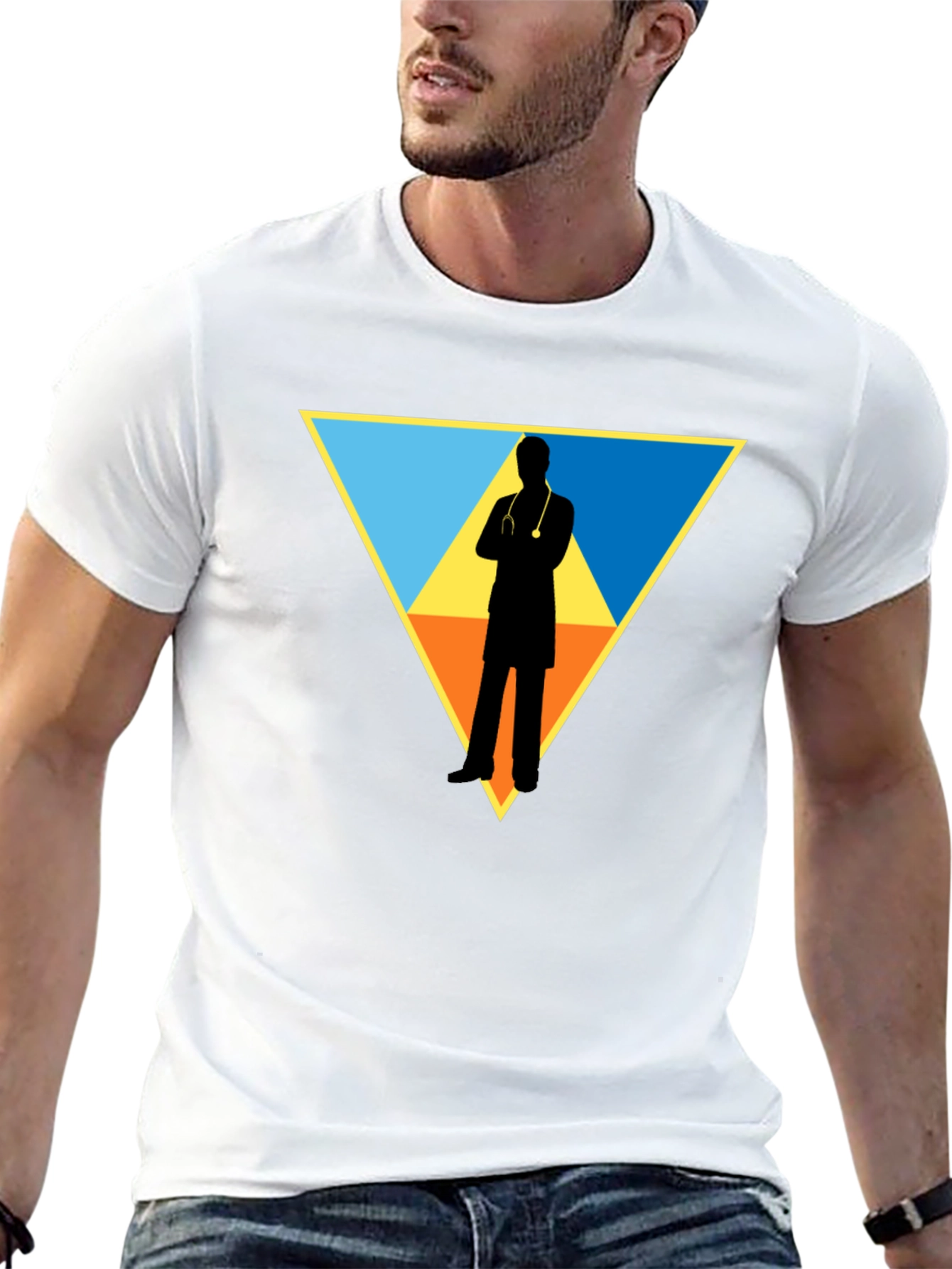 Doctor Silhouette Graphic T-Shirt