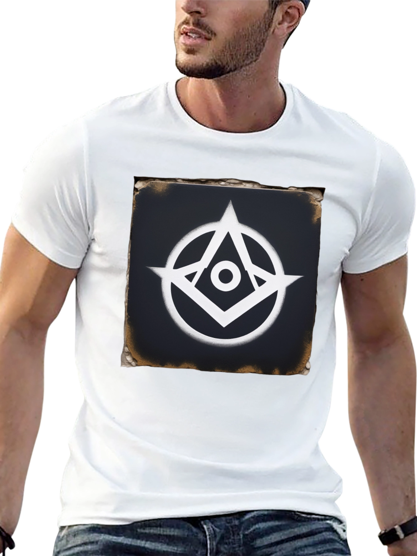 Illuminati Symbol Black T-Shirt